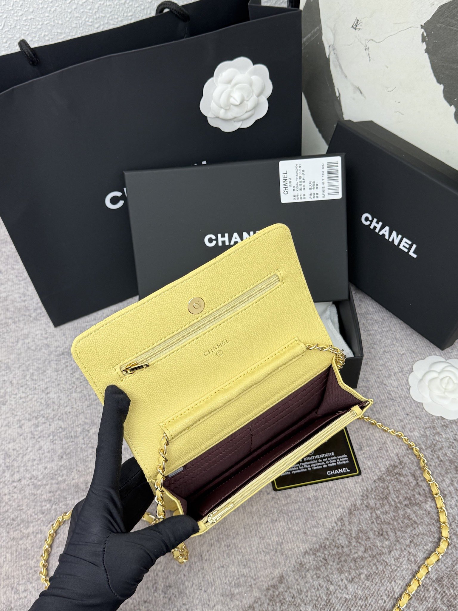 Chanel 香奈儿 woc发财包 百搭经典で可愛いデザイン