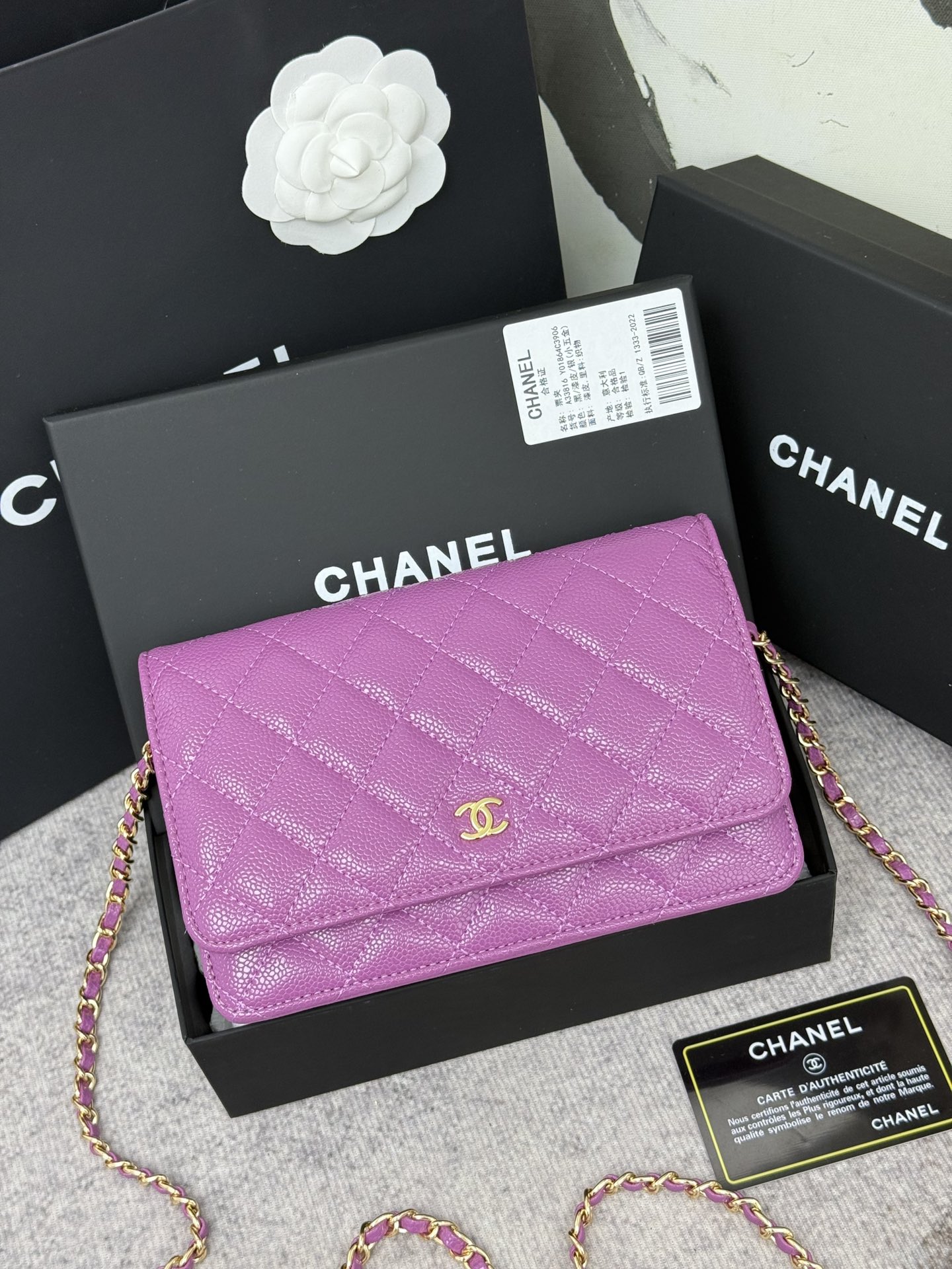 Chanel 香奈儿 WOC发财包 精致で可愛いデザイン