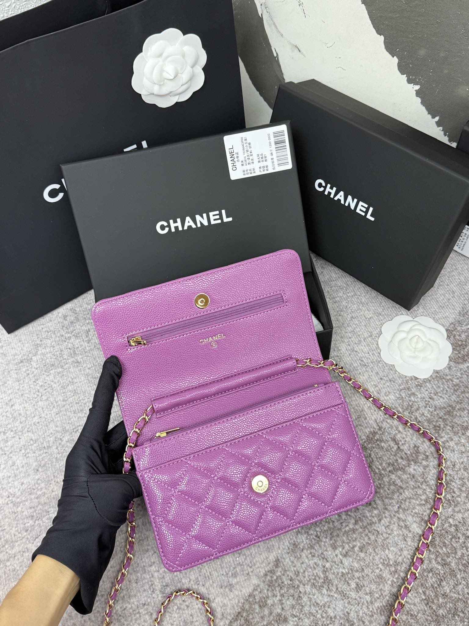 Chanel 香奈儿 WOC发财包 精致で可愛いデザイン