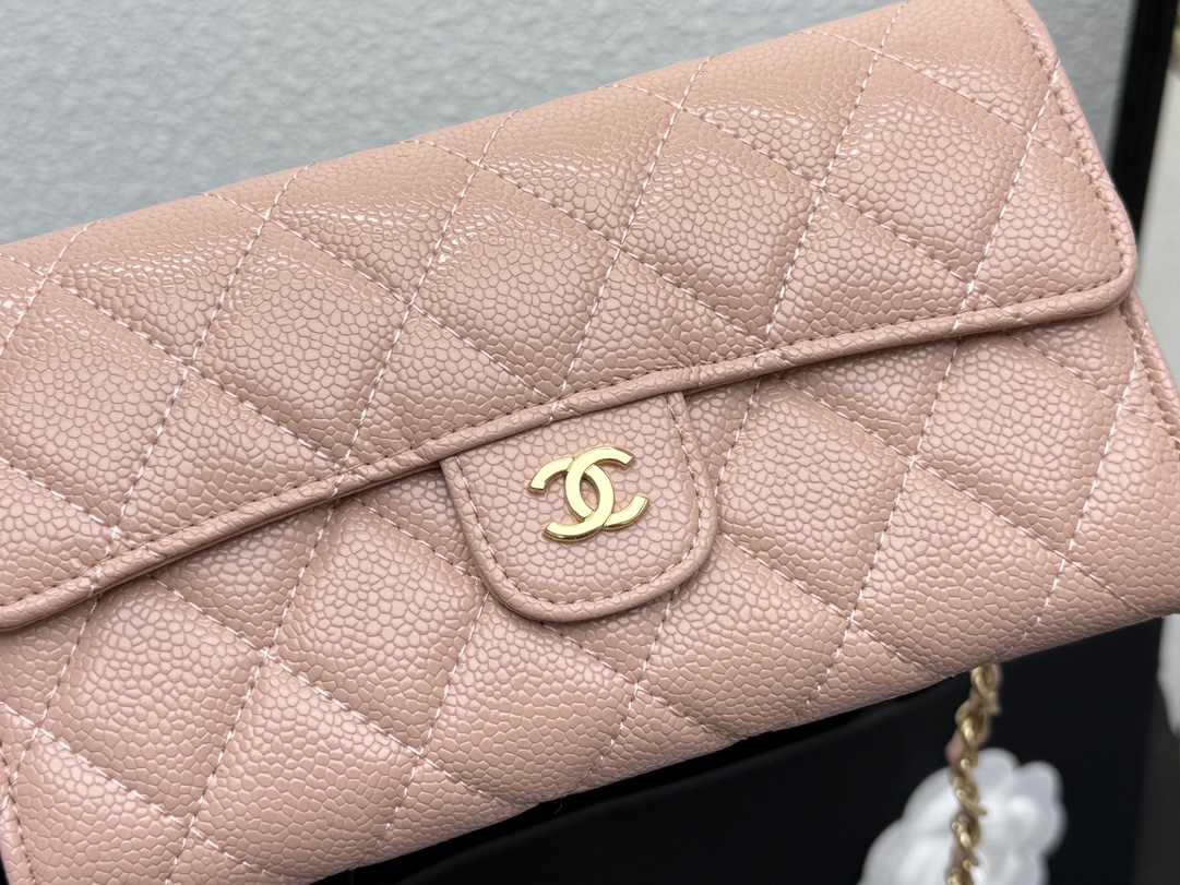 Chanel 经典CF長款チェーンバッグ - おしゃれな格子模様と大容量
