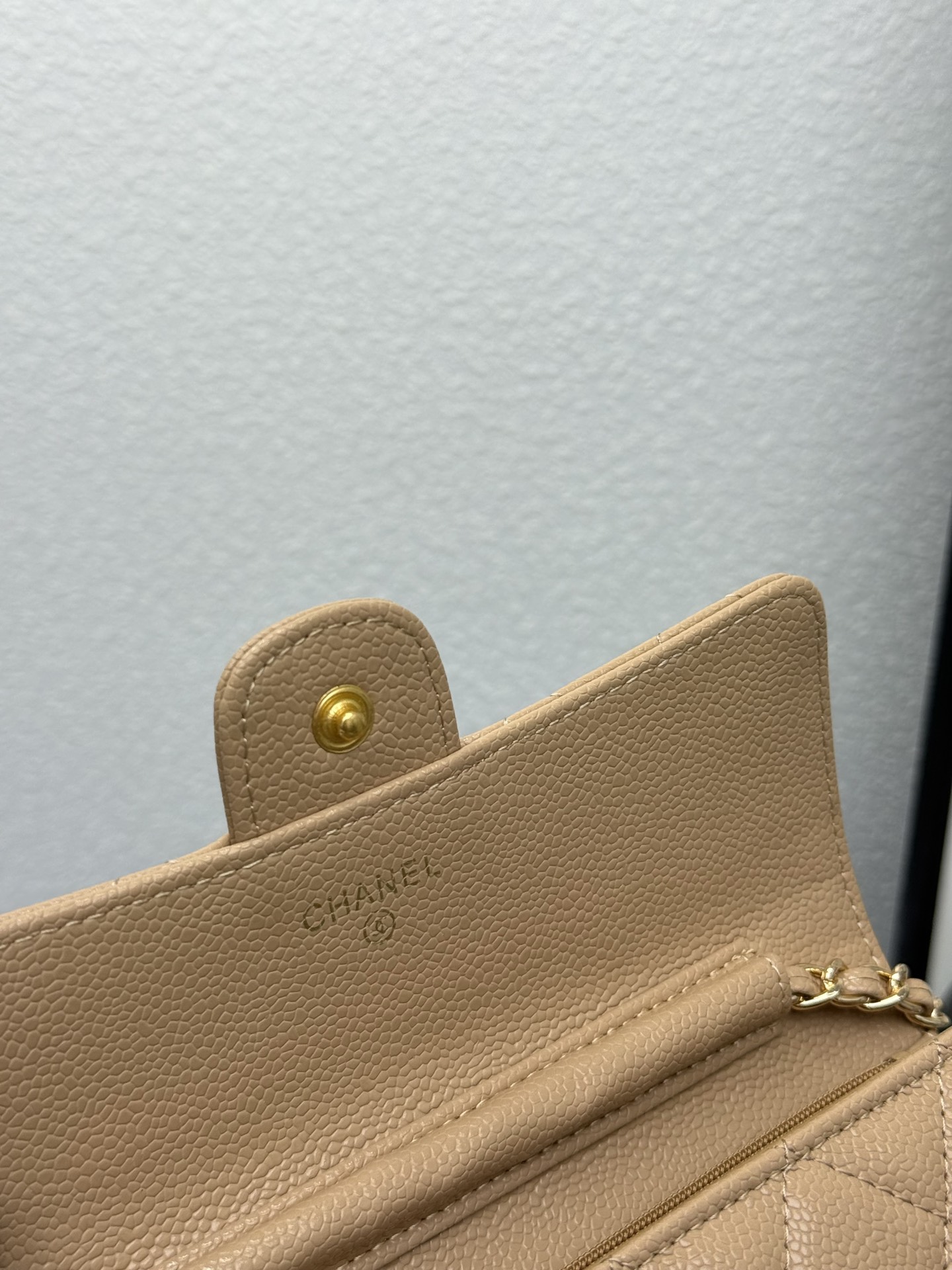 CHANEL 经典CFロングチェーンショルダーバッグ - シックな格子デザイン