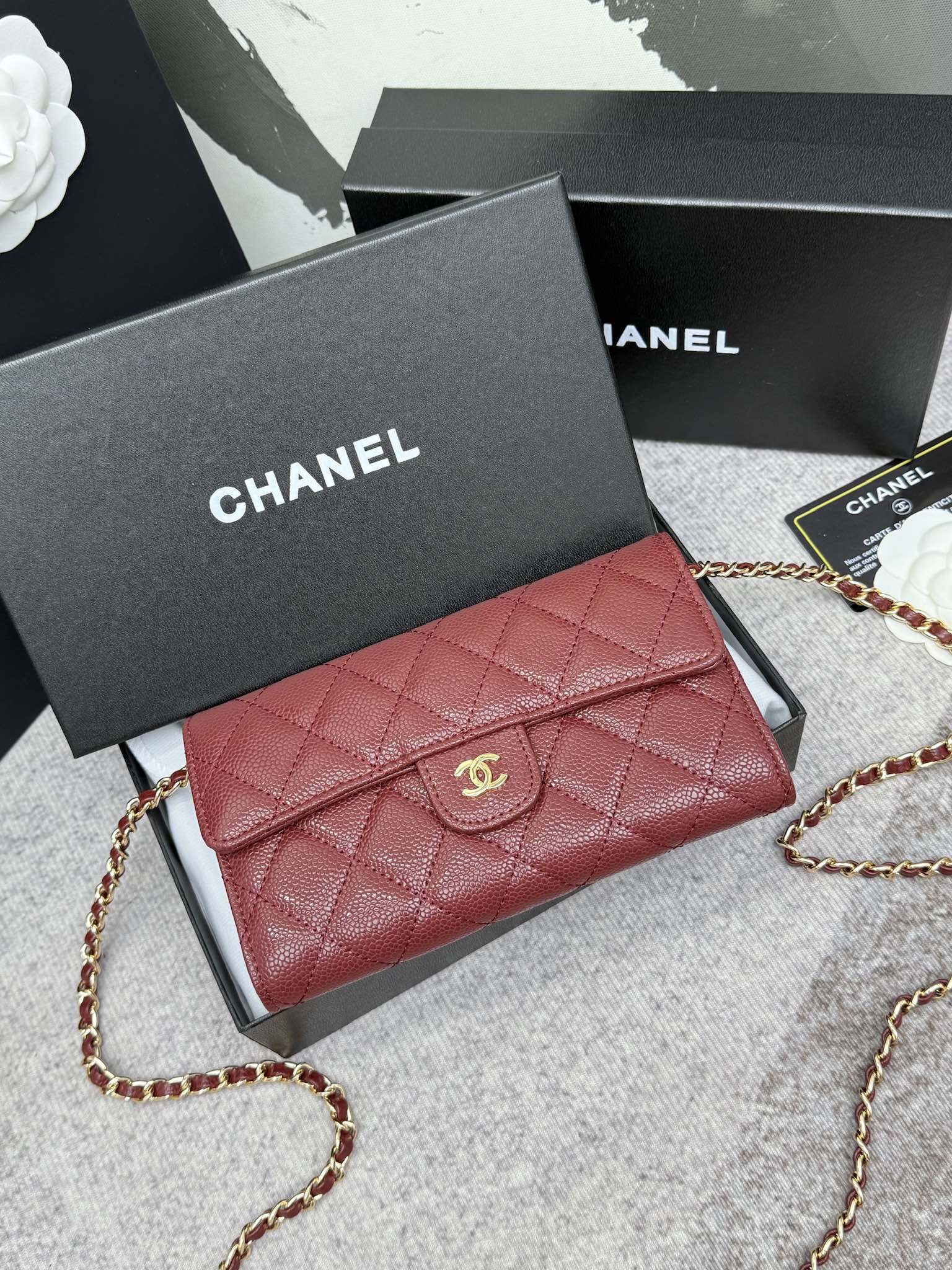CHANEL 经典CF長款チェーンバッグ - スタイリッシュで大容量