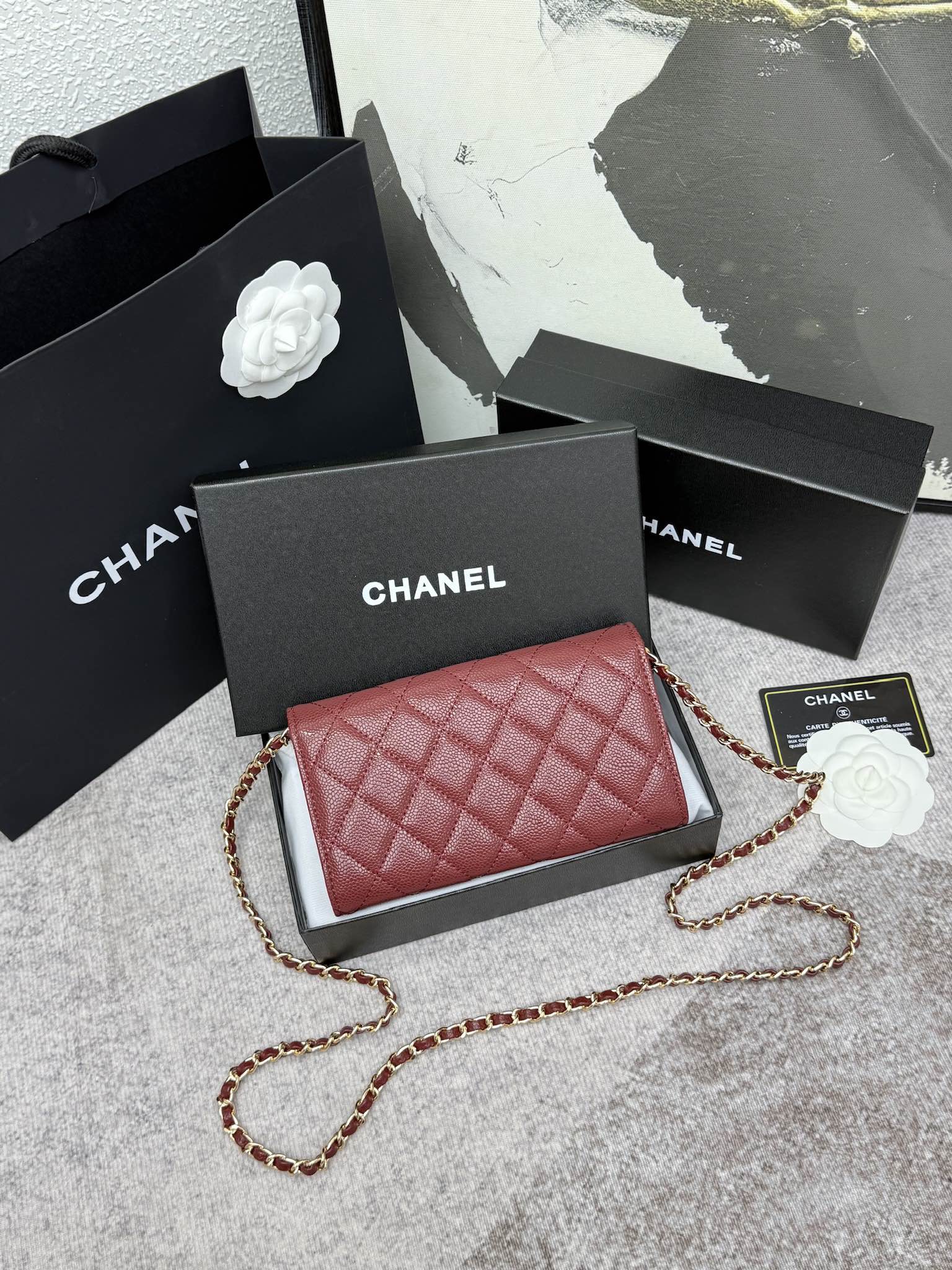 CHANEL 经典CF長款チェーンバッグ - スタイリッシュで大容量