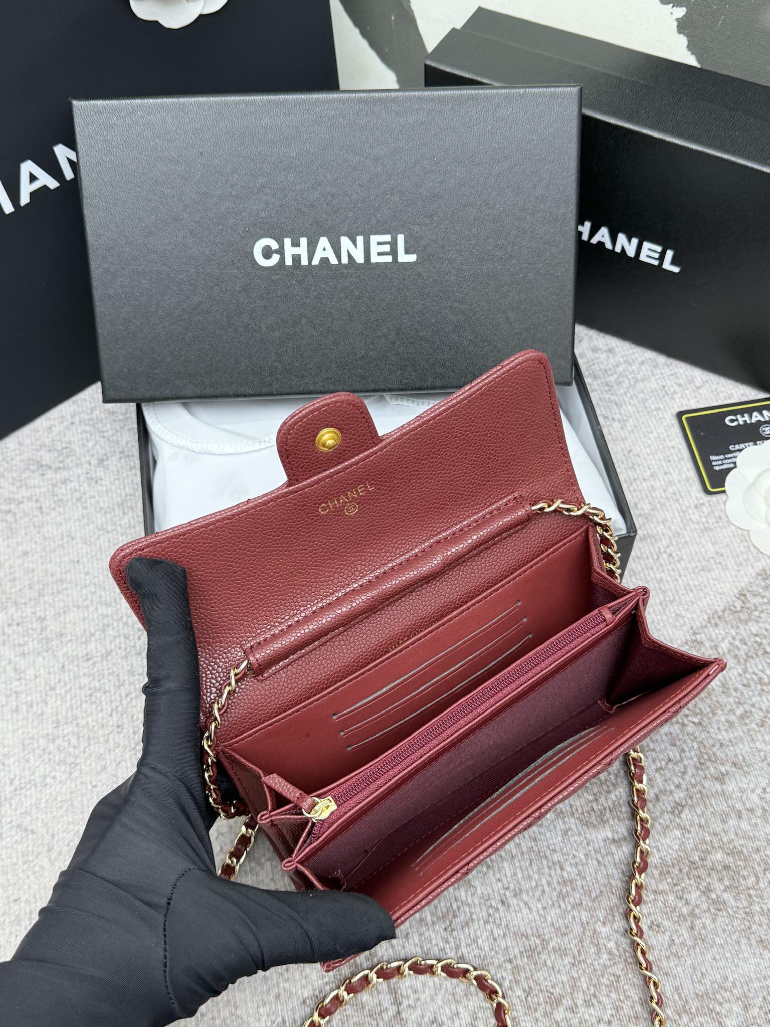 CHANEL 经典CF長款チェーンバッグ - スタイリッシュで大容量