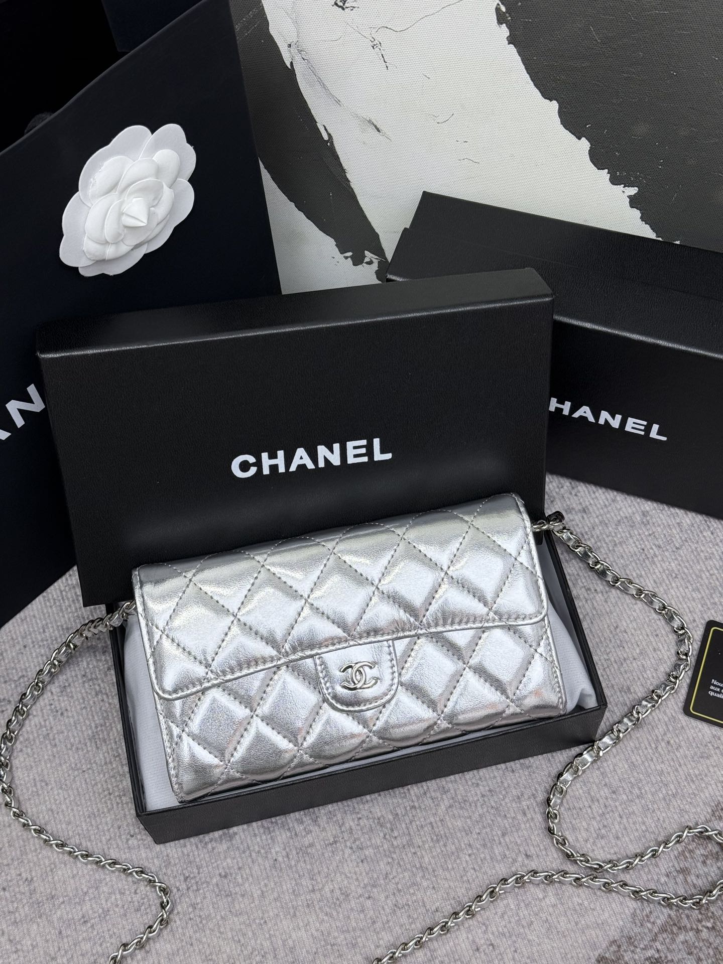 CHANEL 经典CF長款チェーンバッグ - スタイリッシュなデザインと大容量