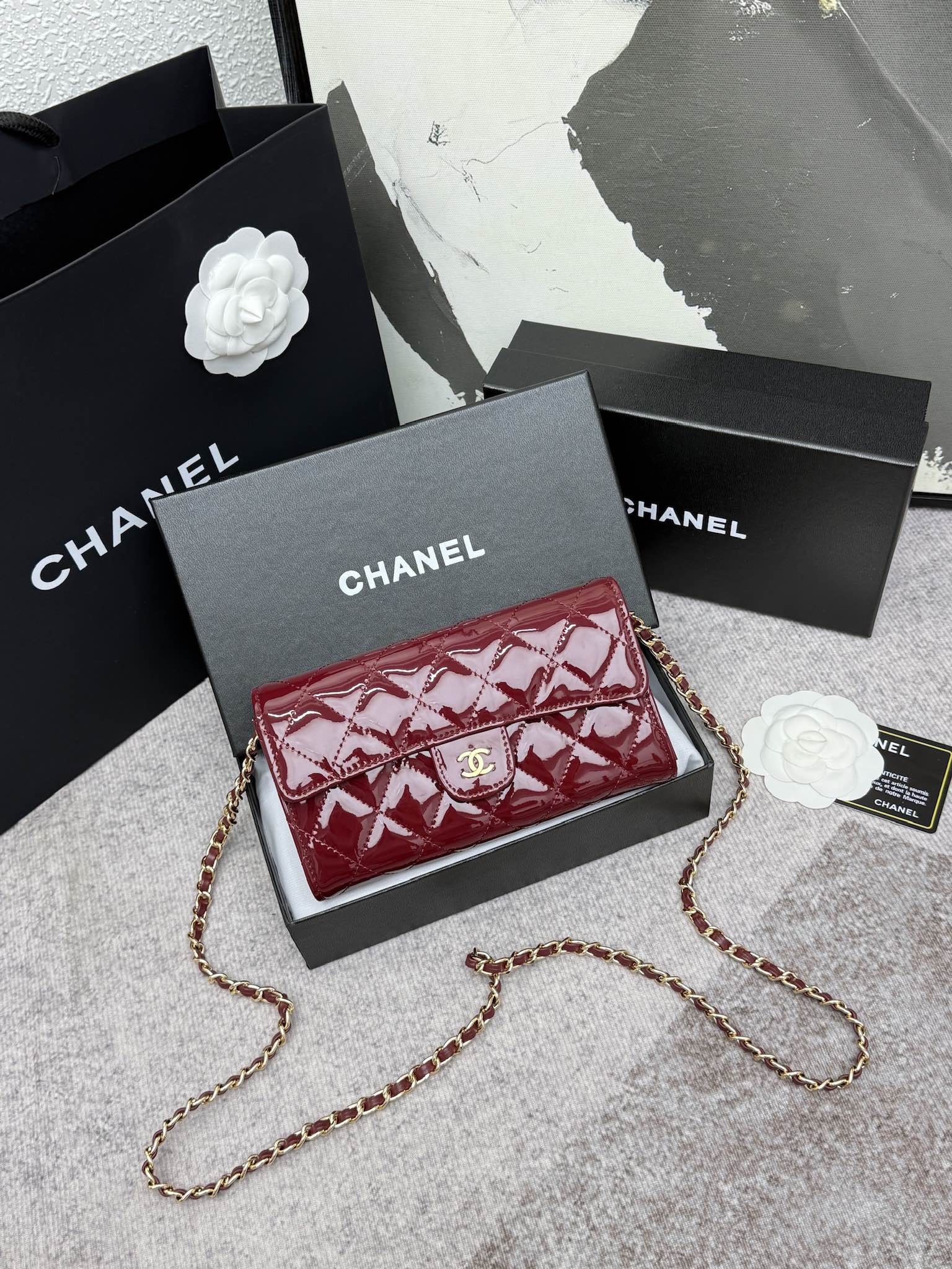 Chanel 经典CF長款チェーンバッグ - 大容量・おしゃれなデザイン