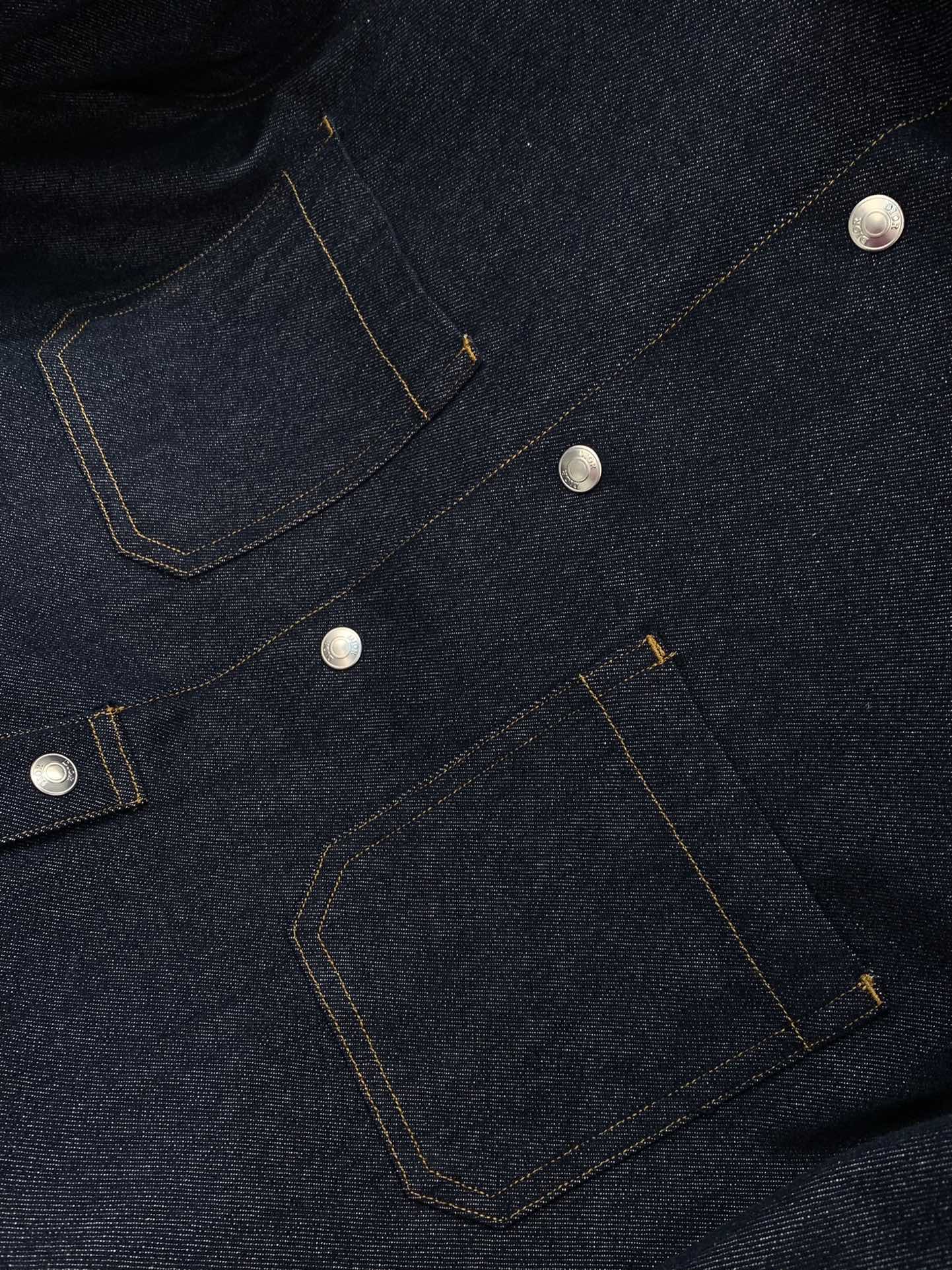 2025 Spring New Dior Diau Fashion Cowboy Suits with Imported Fabric - 图片 6