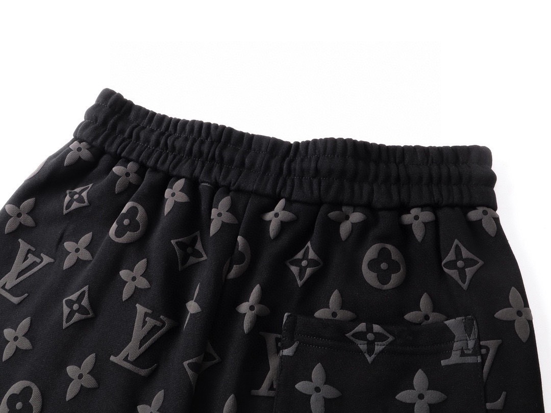 路易威登/Louis Vuitton 夏季新款 老花发泡印花休闲短裤 黑色-Chinese UA Cheap High Quatity Brand Clothes Bags handbags Sneakers wholesale wholesaler seller from China Factory suppliers Fashion Clothing Shoes best Quality Beautiful Price 路易威登/Louis Vuitton 夏季新款 老花发泡印花休闲短裤 黑色