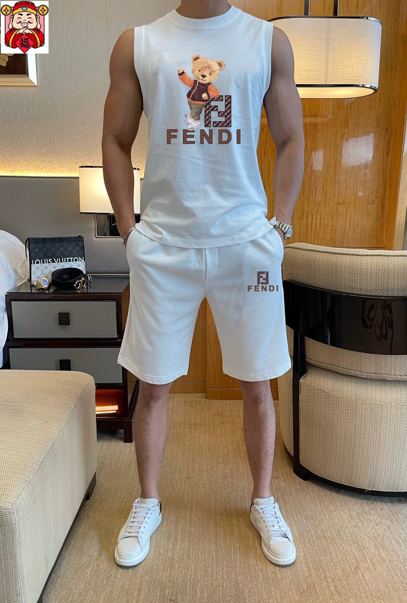 Fendi 品牌【FENDI 芬迪】2025春夏季新品背心套装