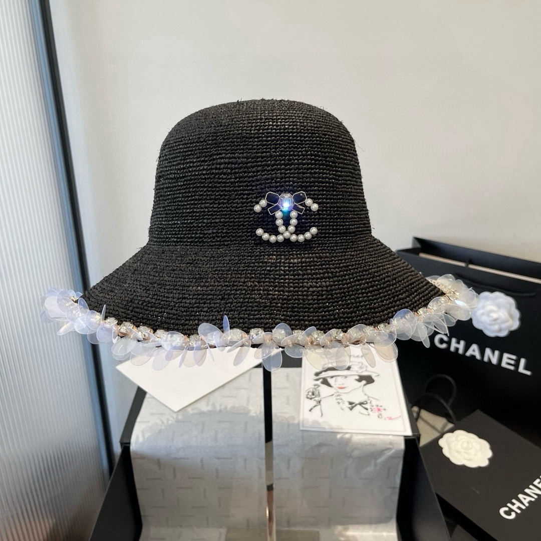 NO:356004,Chanel Chanel Rafi Straw Hat, pure hand crochet, high-end customization, head circumference 57cm hat, straw hat, fisherman hat, baseball hat, hat, chanel, chanel, espadrilles, hatsChanel香奈儿拉菲草帽 ,纯手工钩织,高端定制,头围57cm帽子草帽渔夫帽棒球帽,帽子,chanel,chanel,espadrilles,hats,hat