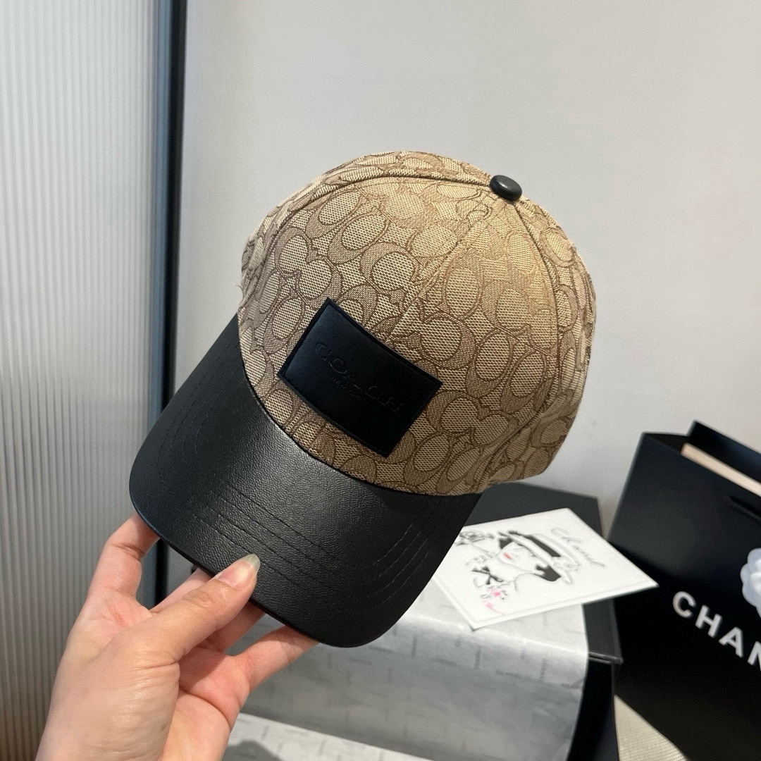 🆕

蔻驰新款鸭舌帽，头围57cm