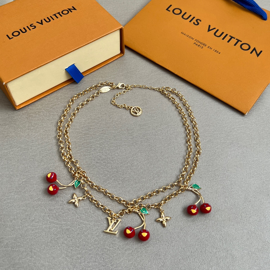【】原单货 LV 项链🔹🔹Louis Vuitton 路易威登 🔹专柜一致材质 火爆款出货 设计独特 复
