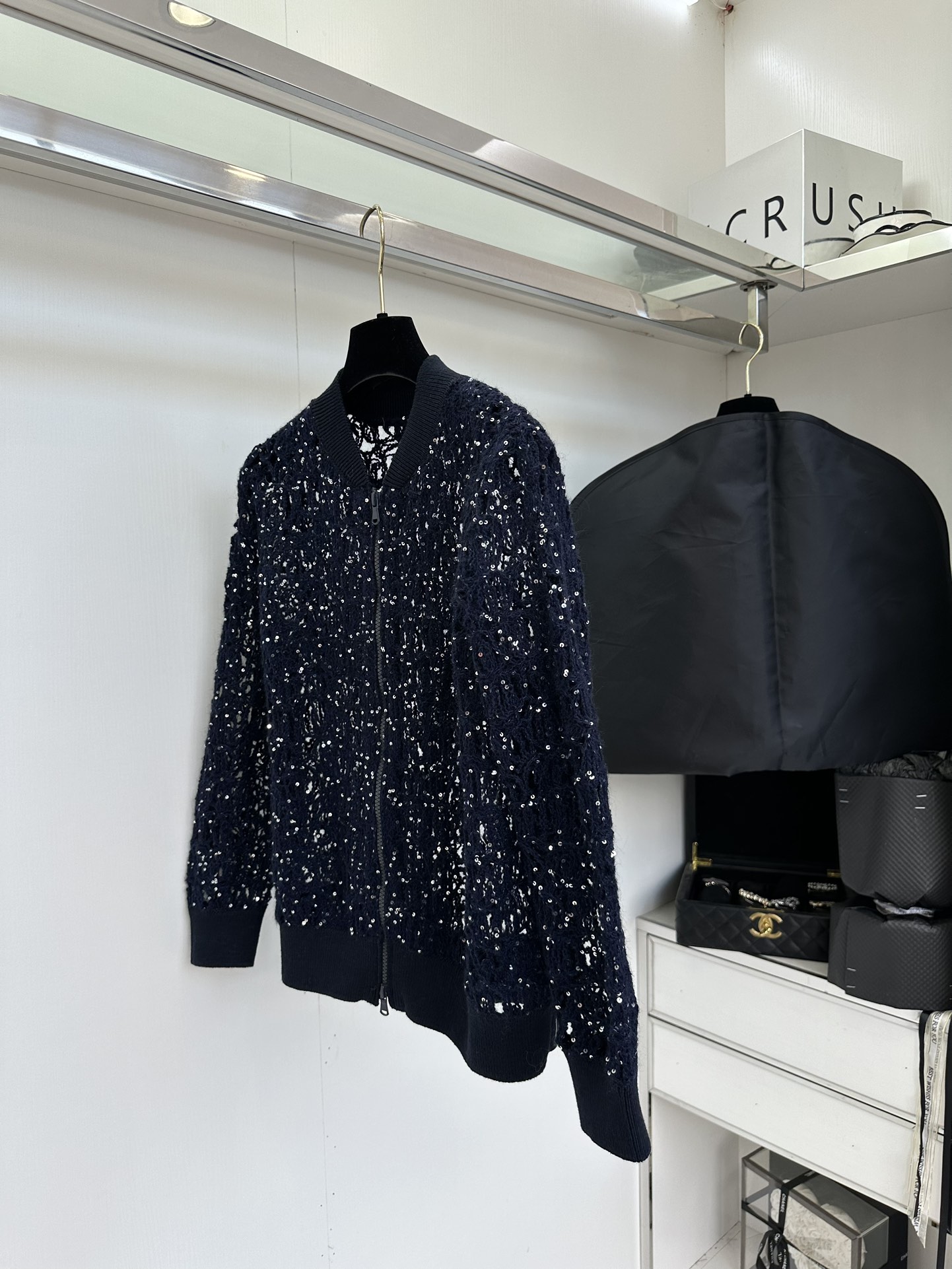 Elegant Knit Cardigan with Glittering Sequins - Comfortable & Stylish 8 i1752433243 4298 6