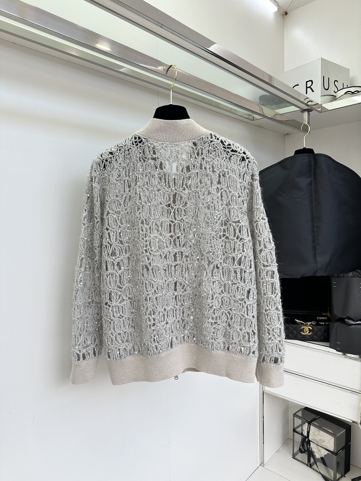 Elegant Knit Cardigan with Glittering Sequins - Comfortable & Stylish 3 i1752433243 644 1
