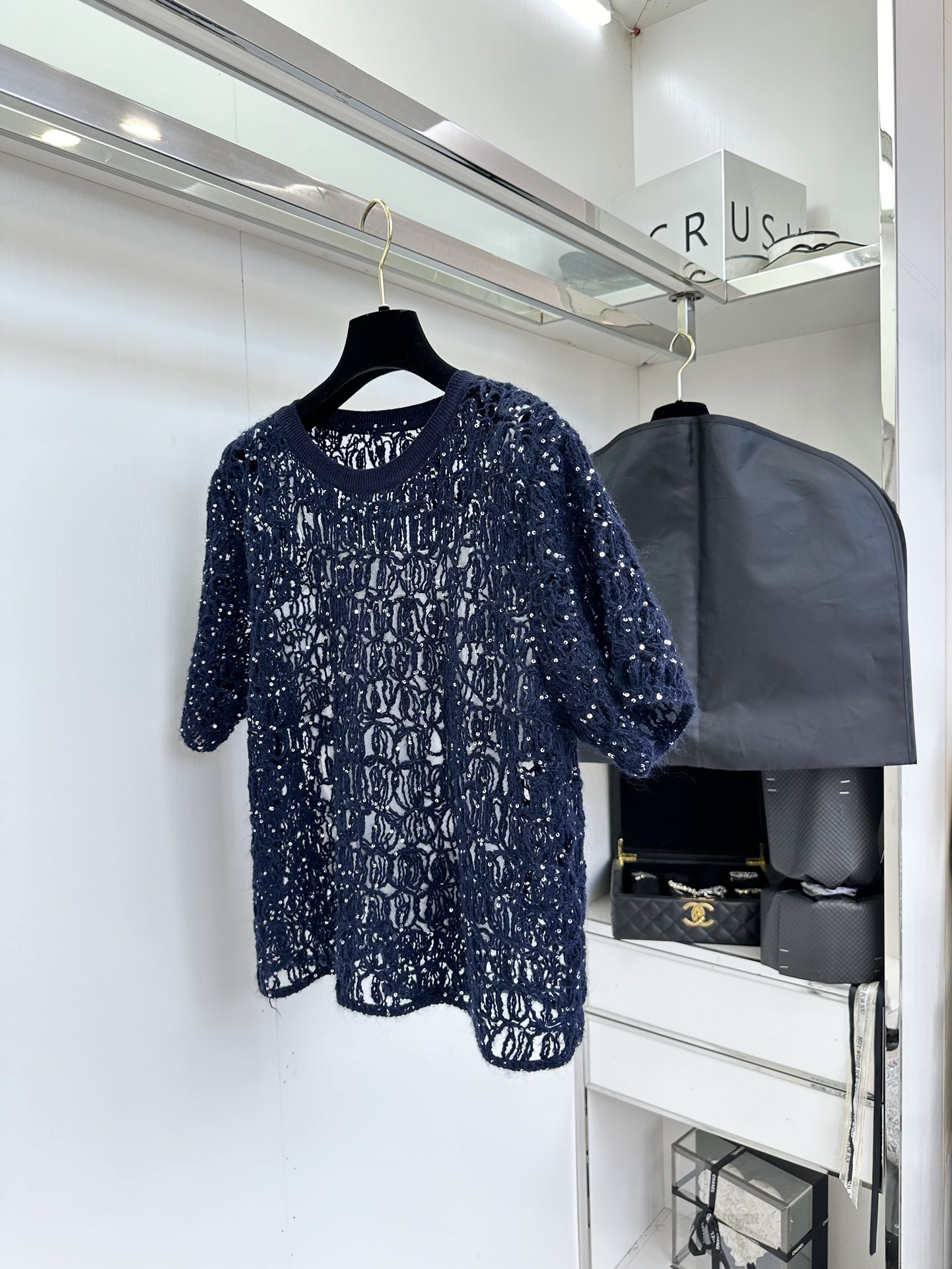 Elegant Knit Top with Glitter Yarn - Comfortable & Stylish Fall Fashion 7 i1752433362 7950 5