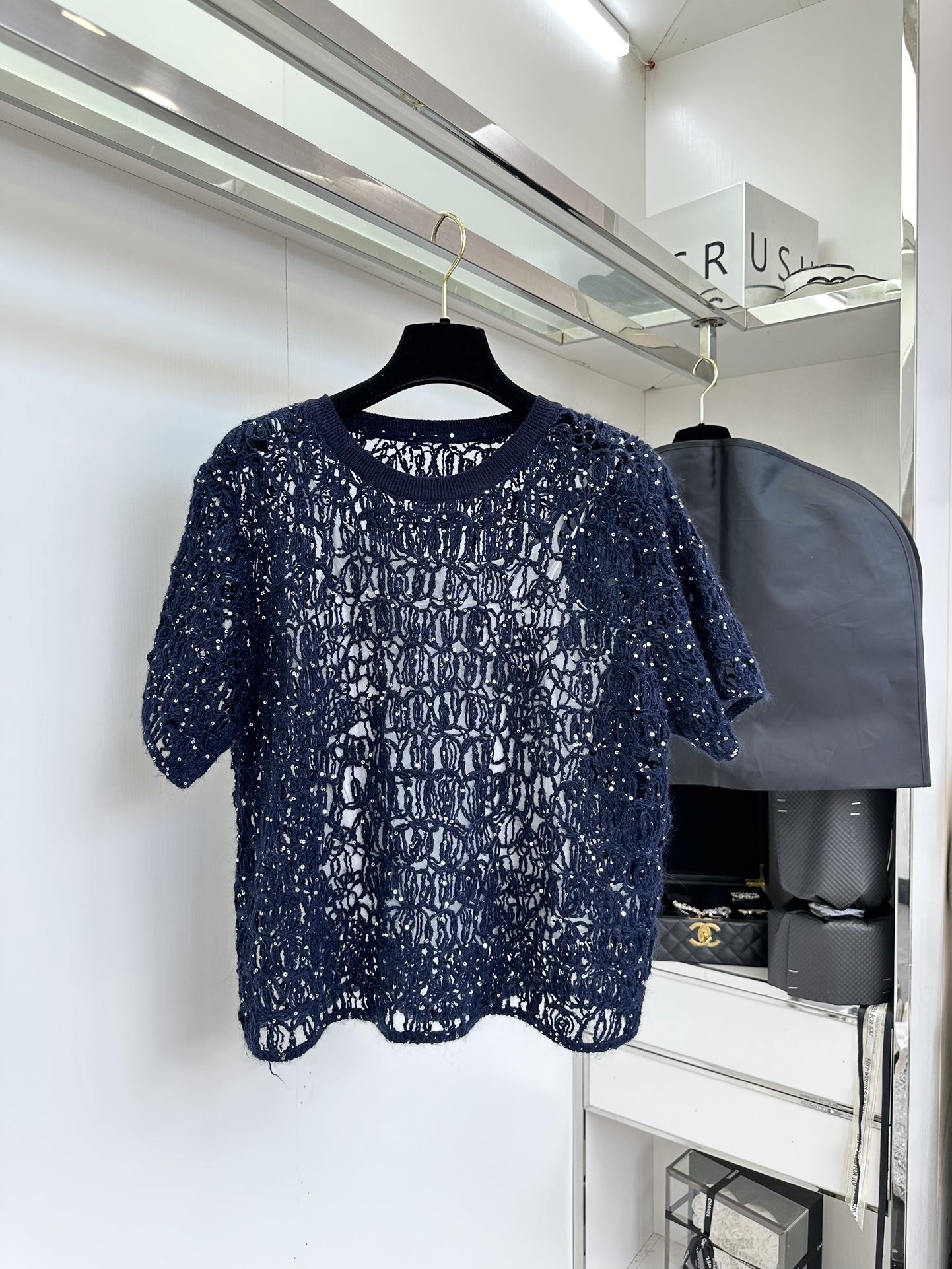 Elegant Knit Top with Glitter Yarn - Comfortable & Stylish Fall Fashion 6 i1752433362 9923 4