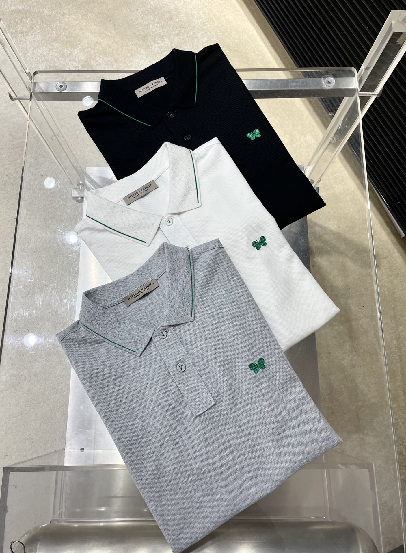 “High-end Fashion: P 625 ♠ Bv Spring/Summer 2025 POLO Short Sleeves in 100% Cotton” - 图片 9