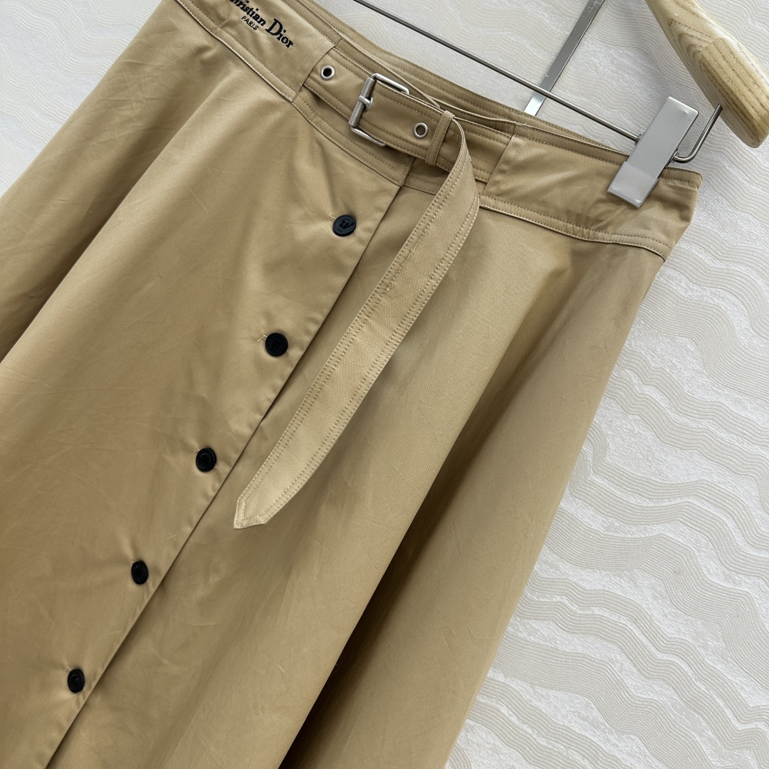 独家首发❤️高端品质missD减龄少女穿搭长半裙！斜纹棉大伞裙！进口100%纯棉面料质感轻盈细腻，系腰带