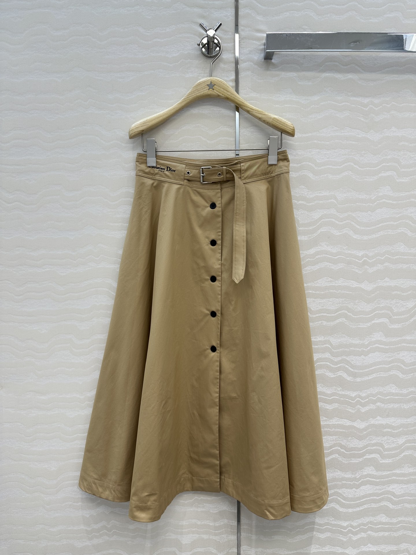 独家首发❤️高端品质missD减龄少女穿搭长半裙！斜纹棉大伞裙！进口100%纯棉面料质感轻盈细腻，系腰带