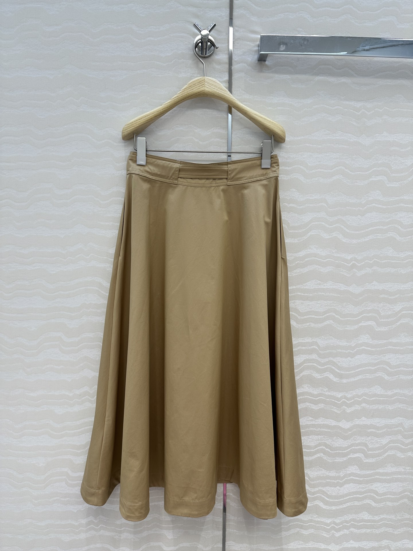 独家首发❤️高端品质missD减龄少女穿搭长半裙！斜纹棉大伞裙！进口100%纯棉面料质感轻盈细腻，系腰带