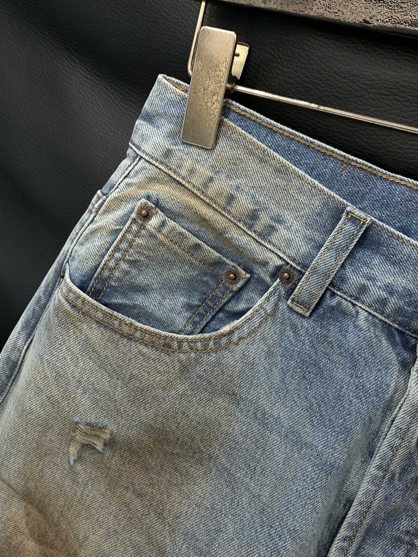 Acne Studios Spring 2025: Fashion Jeans with Youthful Style and Original Details - 图片 4