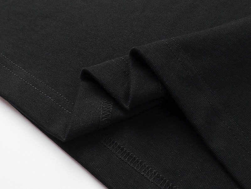 古驰/Gucci 夏季新款 经典红绿拼色印花圆领短袖T恤 白色/黑色