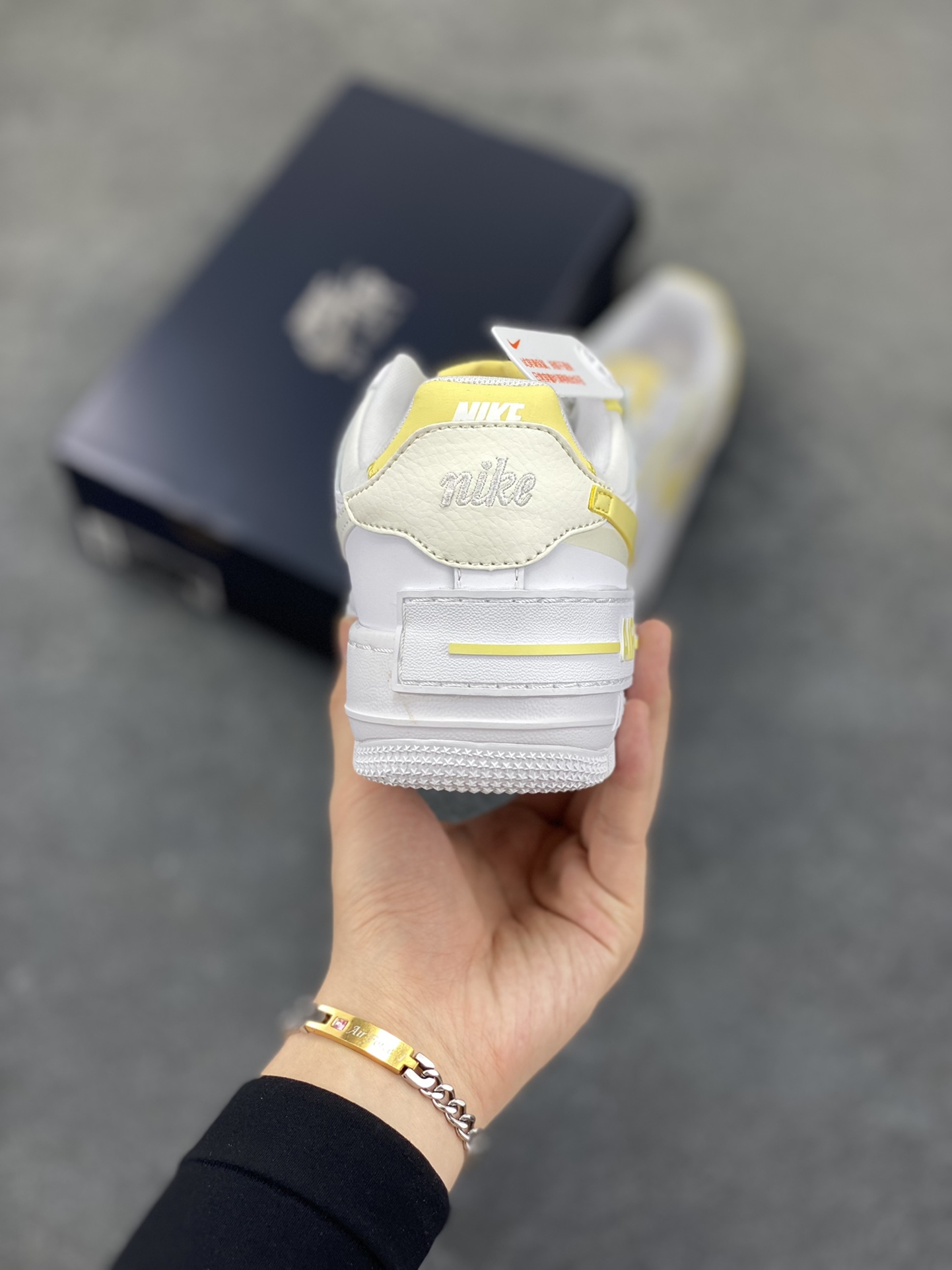 图片[4]-NK Air Force 1 Shadow 轻量增高低帮百搭板鞋\”拼接马卡龙\” 全新少女系解构主义设计双层轻量EVA发泡中底+防滑RB橡胶外圈底鞋底 原楦头原纸板 打造纯正空军版型 专注外贸渠道 全掌内置蜂窝气垫 原盒配件 原厂中底钢印、拉帮完美 货号： CI0919-122 尺码：35.5 36 36.5 37.5 38 38.5 39 40-选品中心