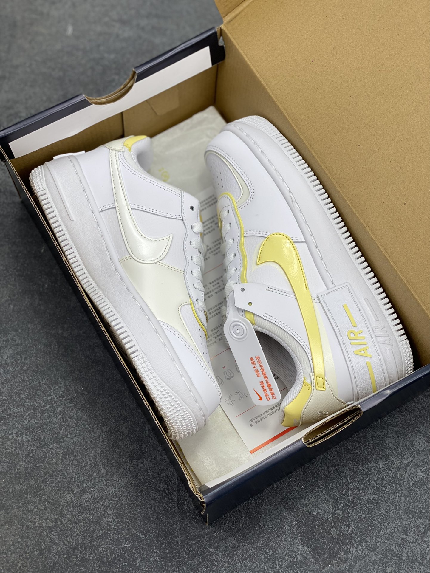 图片[9]-NK Air Force 1 Shadow 轻量增高低帮百搭板鞋\”拼接马卡龙\” 全新少女系解构主义设计双层轻量EVA发泡中底+防滑RB橡胶外圈底鞋底 原楦头原纸板 打造纯正空军版型 专注外贸渠道 全掌内置蜂窝气垫 原盒配件 原厂中底钢印、拉帮完美 货号： CI0919-122 尺码：35.5 36 36.5 37.5 38 38.5 39 40-选品中心