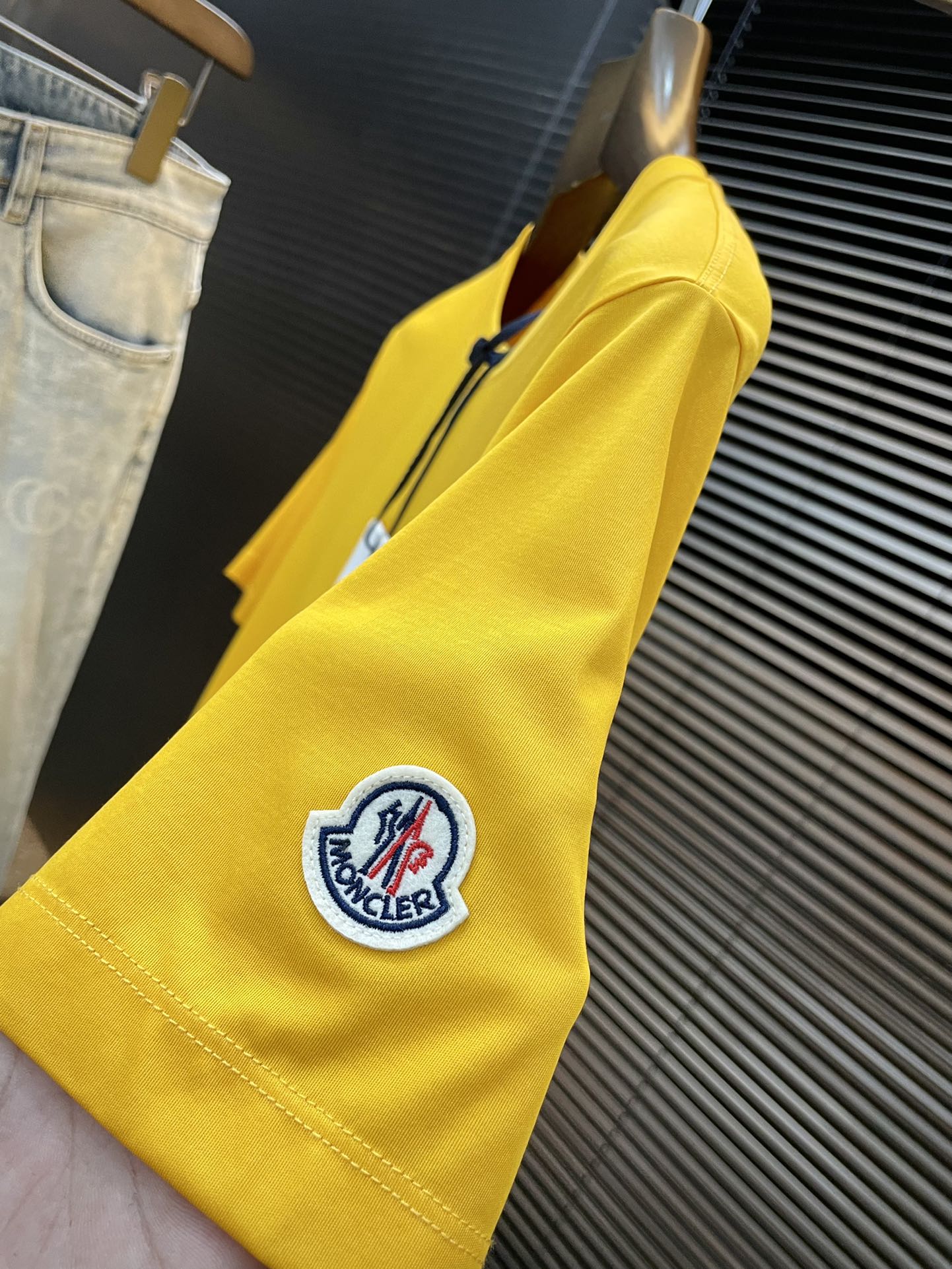  Moncher-（蒙口）系列 VIP高级定制 2025新款短袖  百搭款式 任何人都可以轻松驾驭 面料