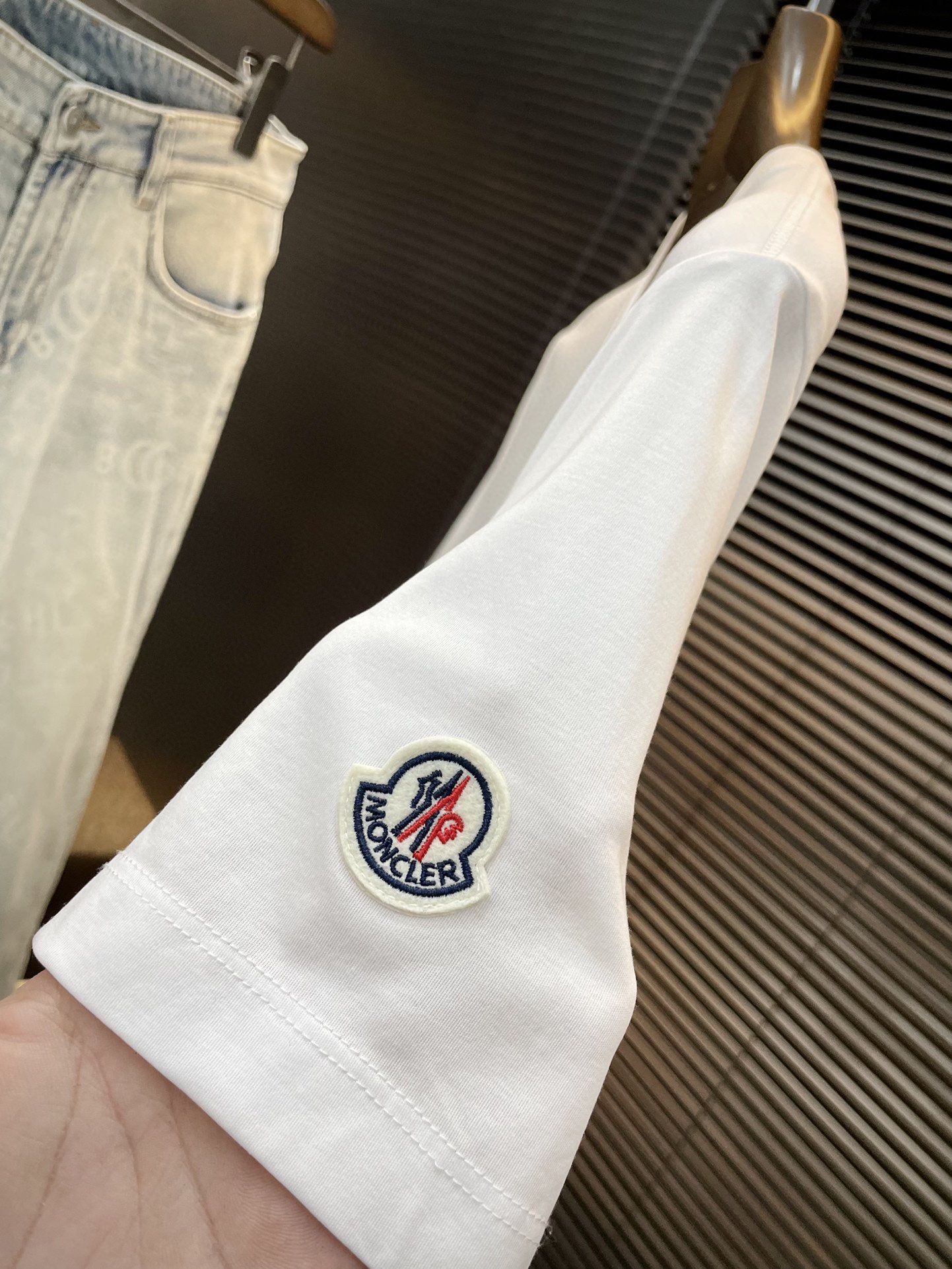  Moncher-（蒙口）系列 VIP高级定制 2025新款短袖  百搭款式 任何人都可以轻松驾驭 面料