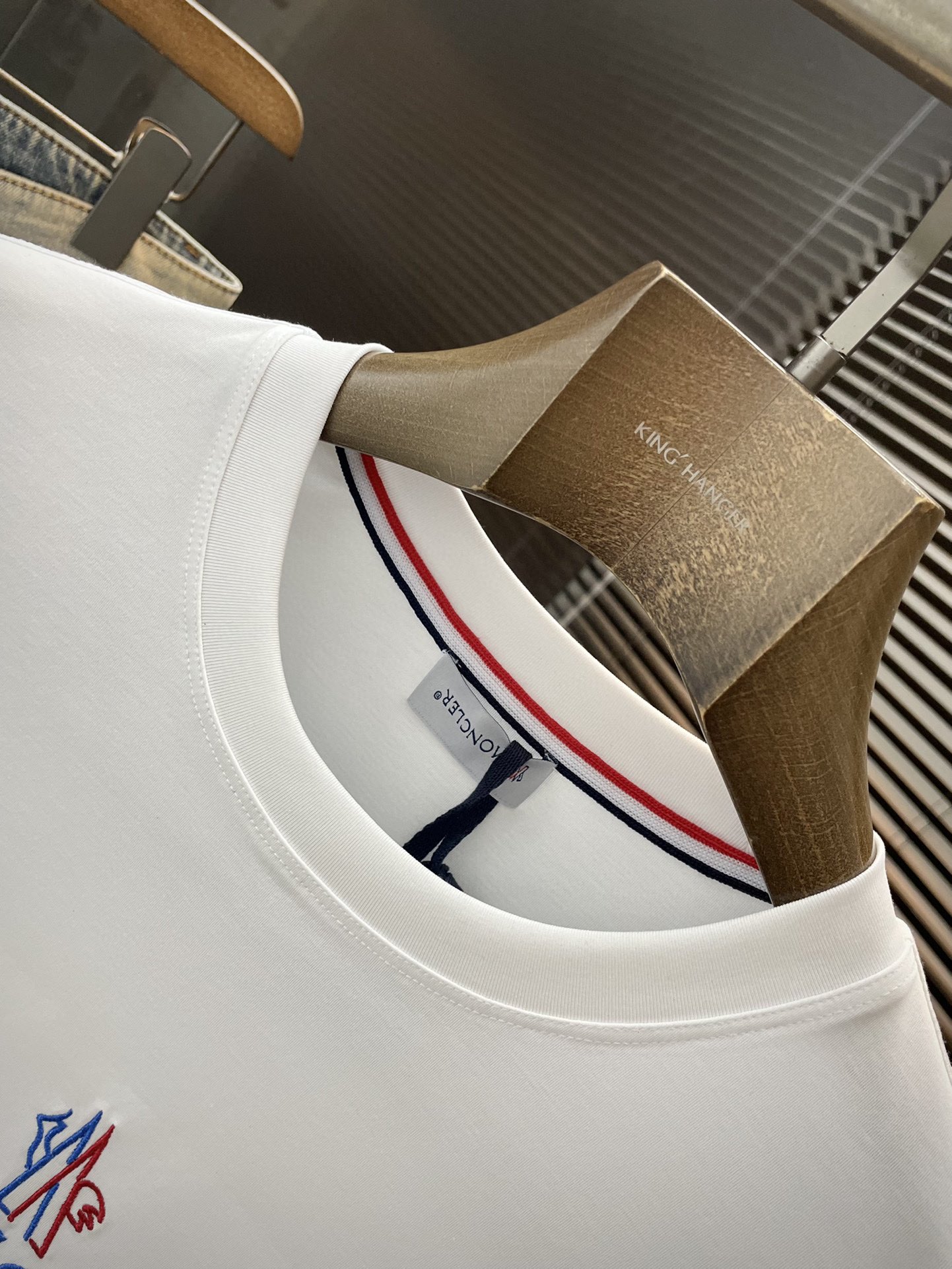  Moncher-（蒙口）系列 VIP高级定制 2025新款短袖  百搭款式 任何人都可以轻松驾驭 面料