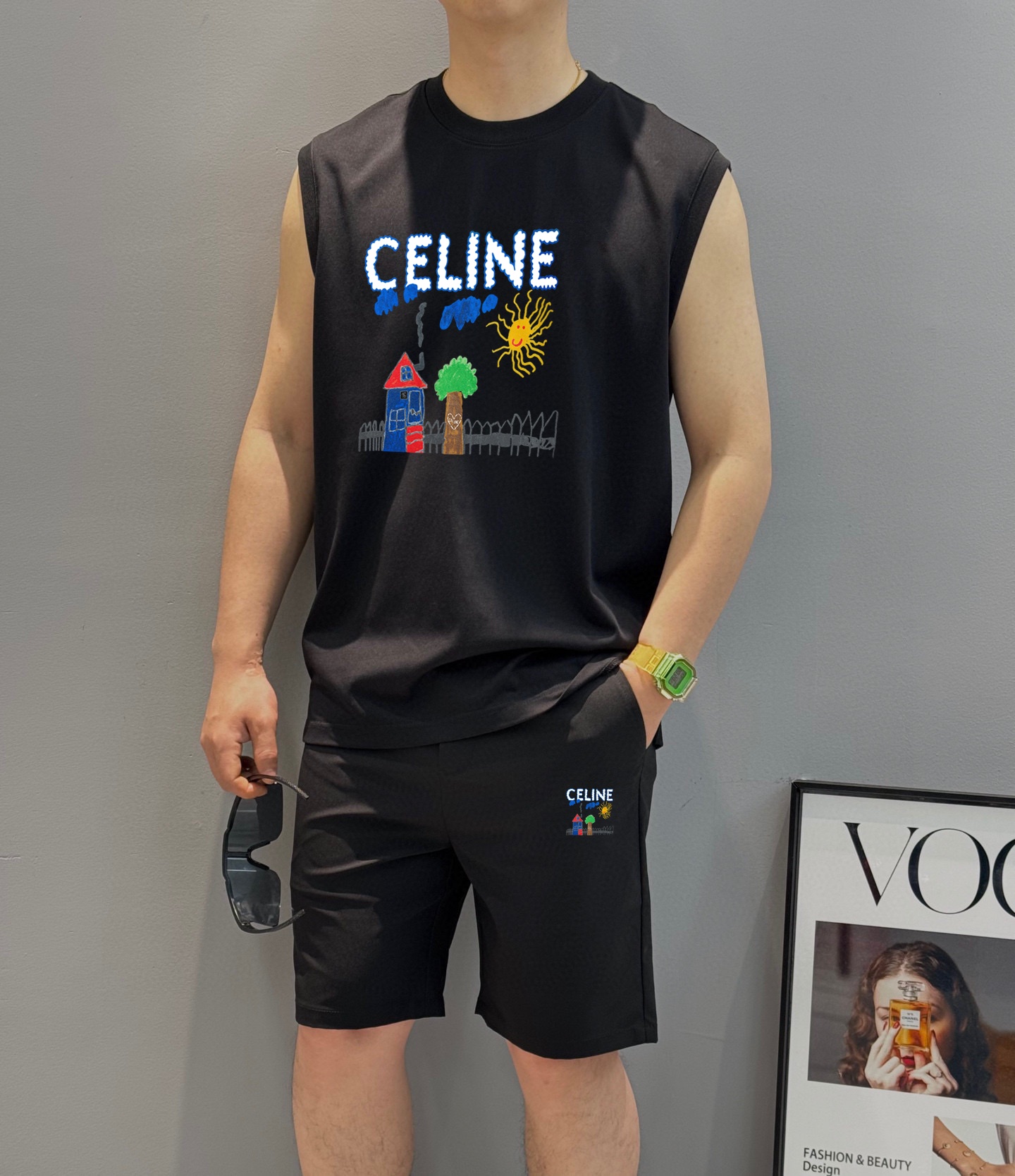 Celine 品牌【CELINE 赛琳】2025春夏季新品背心套装