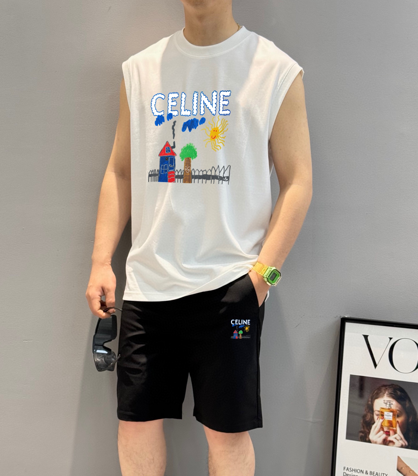 Celine 品牌【CELINE 赛琳】2025春夏季新品背心套装