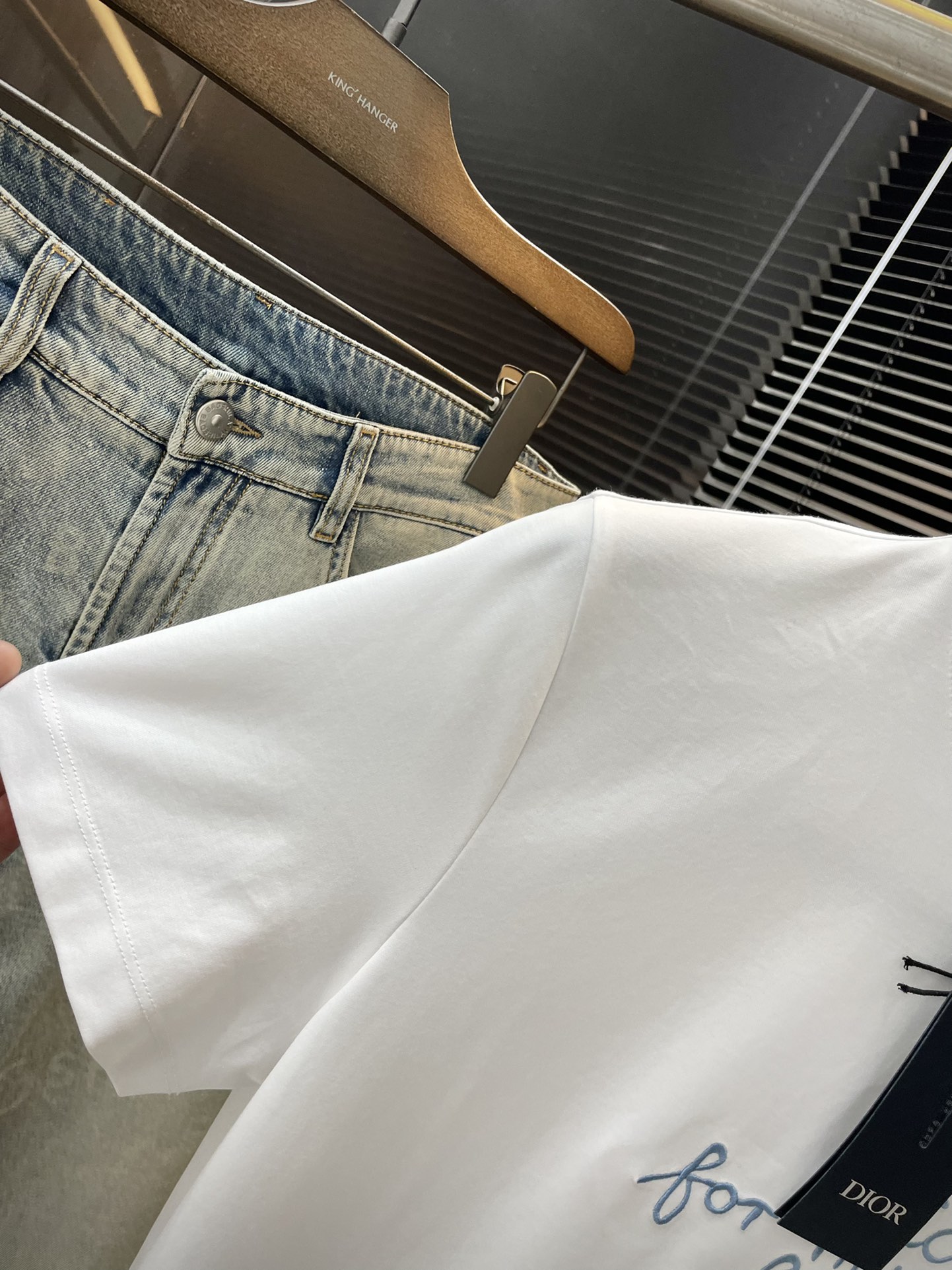  ♠️ Dior-（迪奥）系列 VIP高级定制 2025新款短袖  百搭款式 任何人都可以轻松驾驭 面料