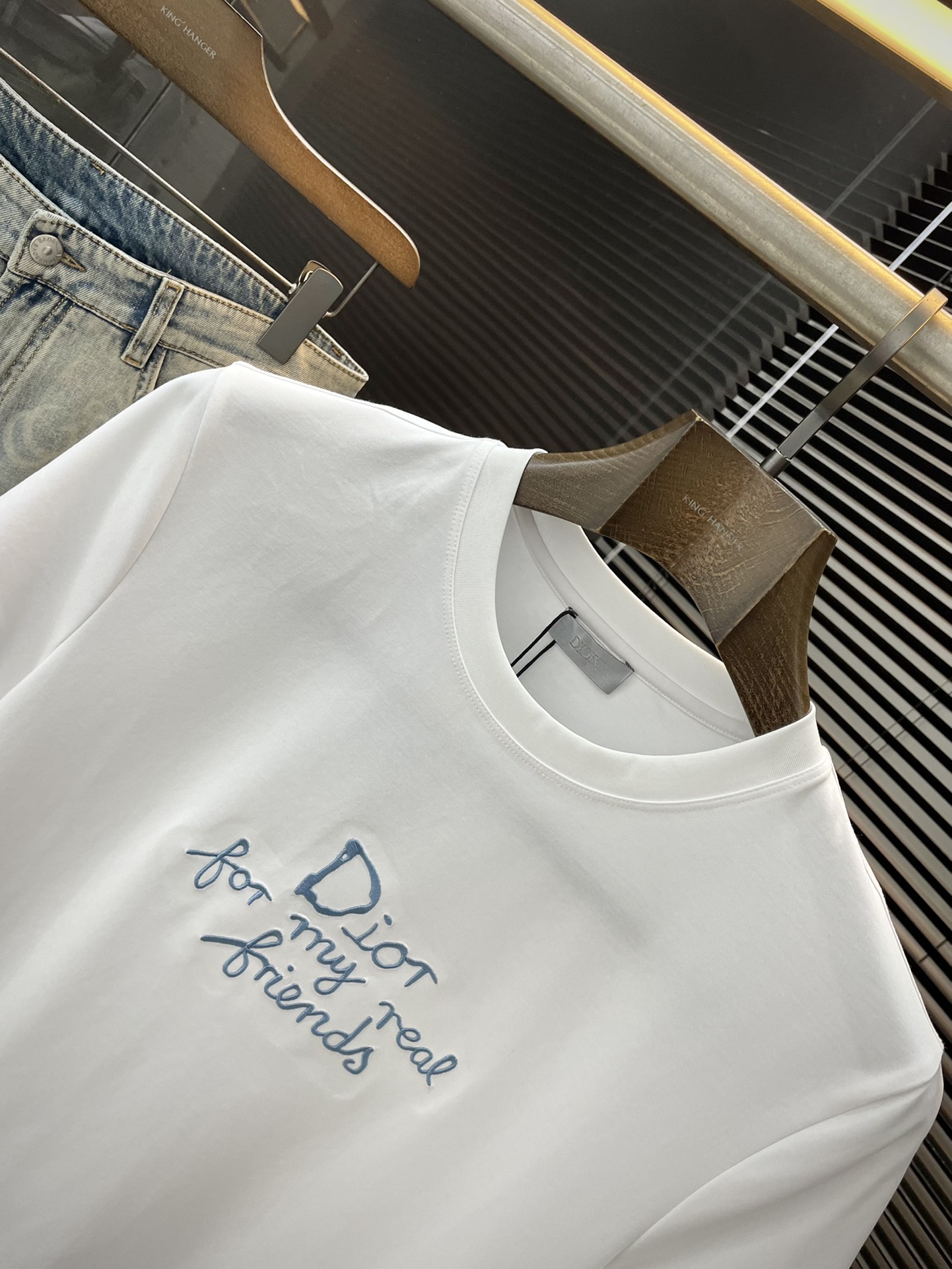  ♠️ Dior-（迪奥）系列 VIP高级定制 2025新款短袖  百搭款式 任何人都可以轻松驾驭 面料