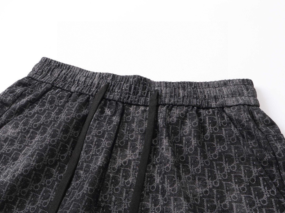 迪奥/Dior 夏季新款 老花满印字母水洗牛仔休闲短裤 半松紧牛仔裤-Chinese UA Cheap High Quatity Brand Clothes Bags handbags Sneakers wholesale wholesaler seller from China Factory suppliers Fashion Clothing Shoes best Quality Beautiful Price 迪奥/Dior 夏季新款 老花满印字母水洗牛仔休闲短裤 半松紧牛仔裤