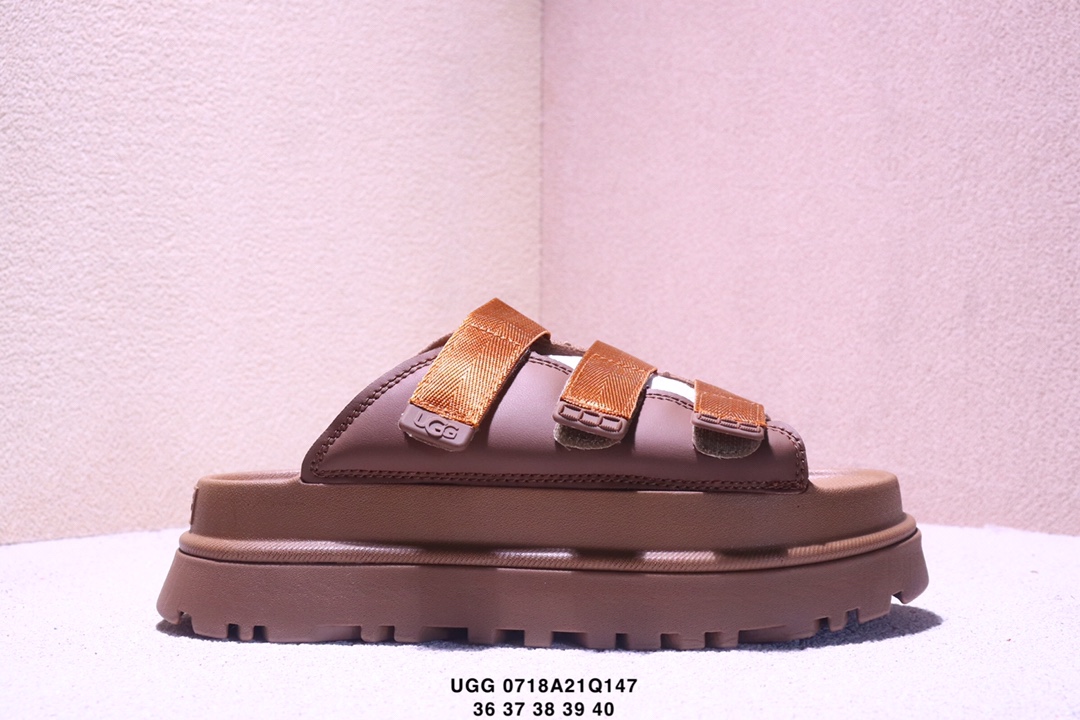Sandalias UGG LA Cloud Series con pegatinas y suela gruesa XM0718Q147