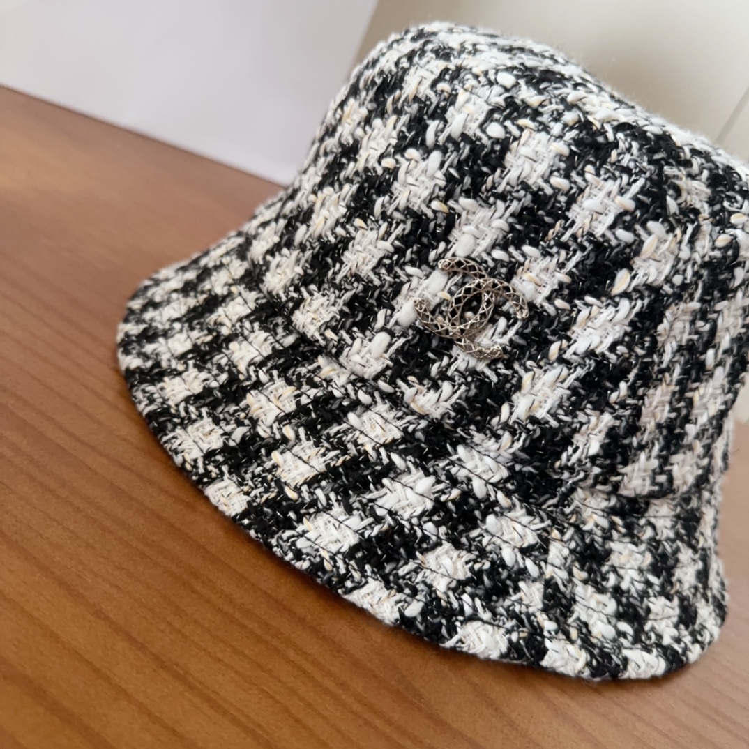 

香奈儿CHANEL 新品渔夫帽，小香logo经典简约，时尚休闲设计 跑量新品