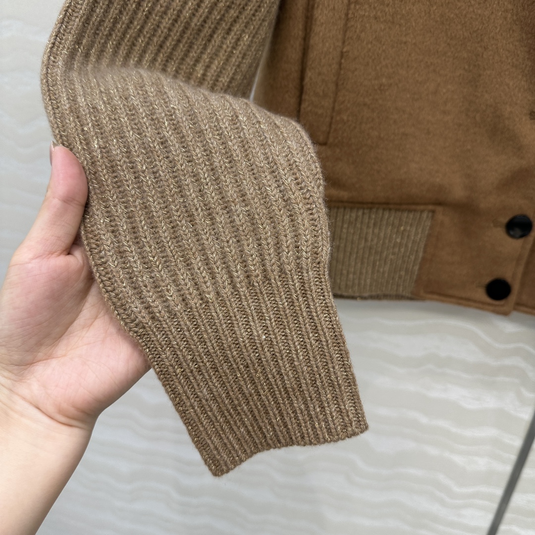 独家首发❤️高端原单品质，LP高智感 老钱风穿搭气质羊绒毛呢夹克外套！品质控必入！100%进口羊绒重磅克