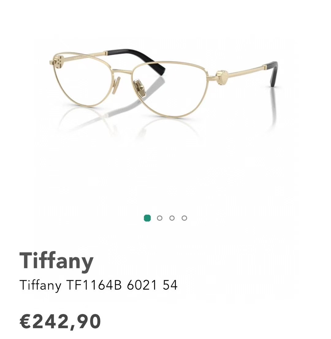  ‼️TIFFANY&Co.✨✨✨MODEL：TF1164B✨✨✨ SIZE：57口17-143✨✨✨