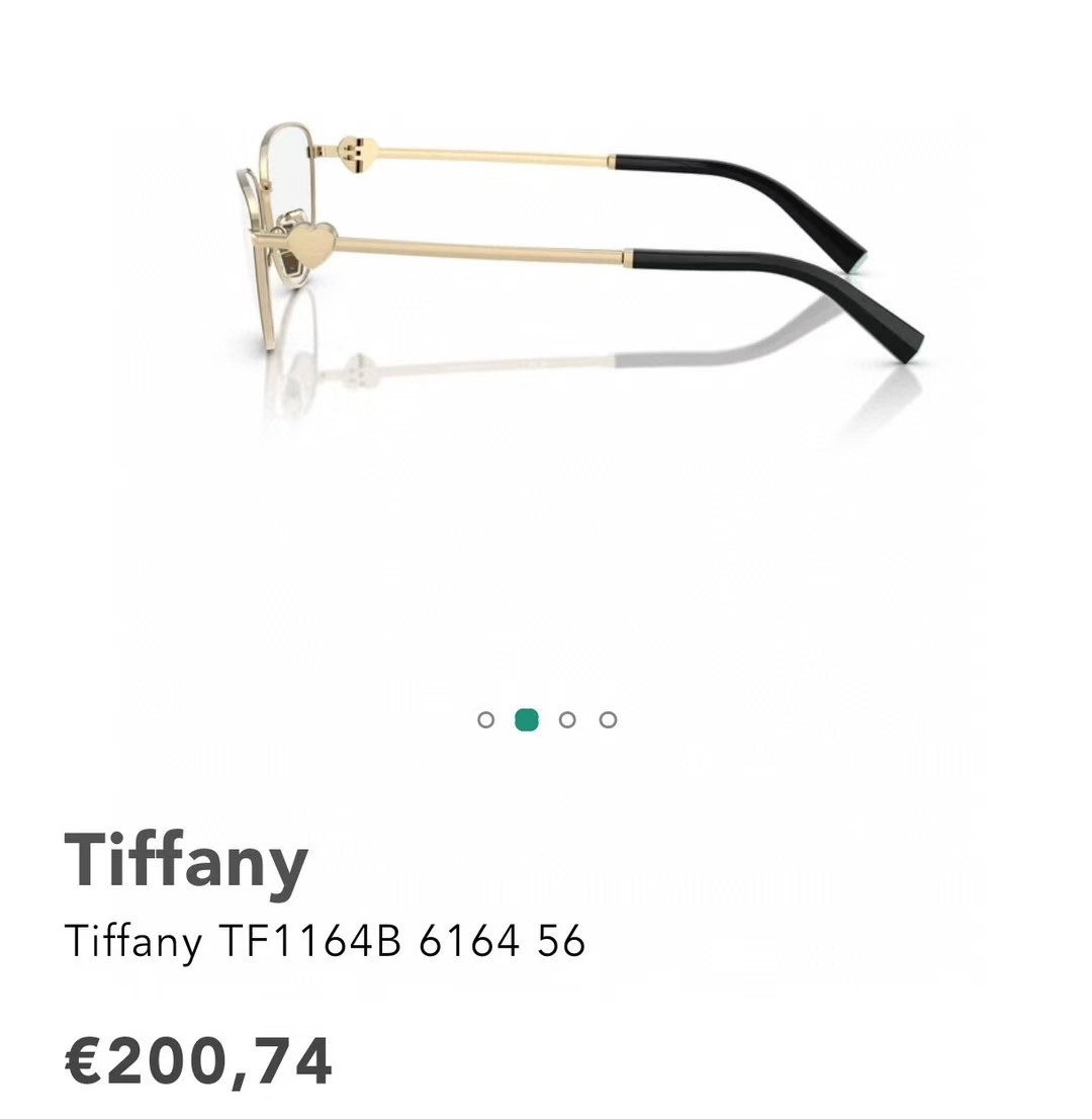  ‼️ 官网图 TIFFANY&Co.✨✨✨MODEL：TF1164B✨✨✨ SIZE：57口17-14