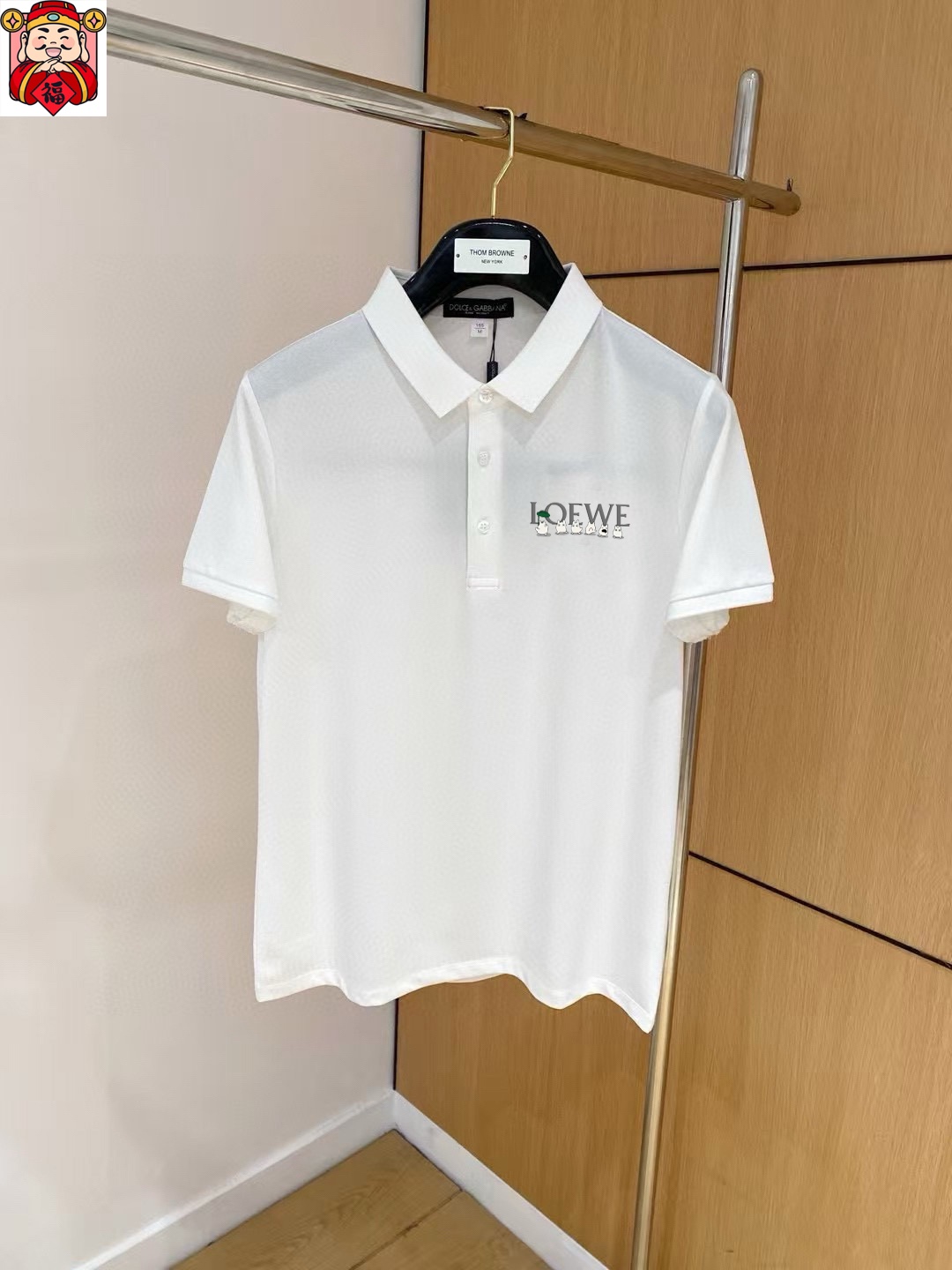 Loewe 品牌【LOEWE罗意威】2025夏季新款翻领 全球 男装 简约 从容百搭