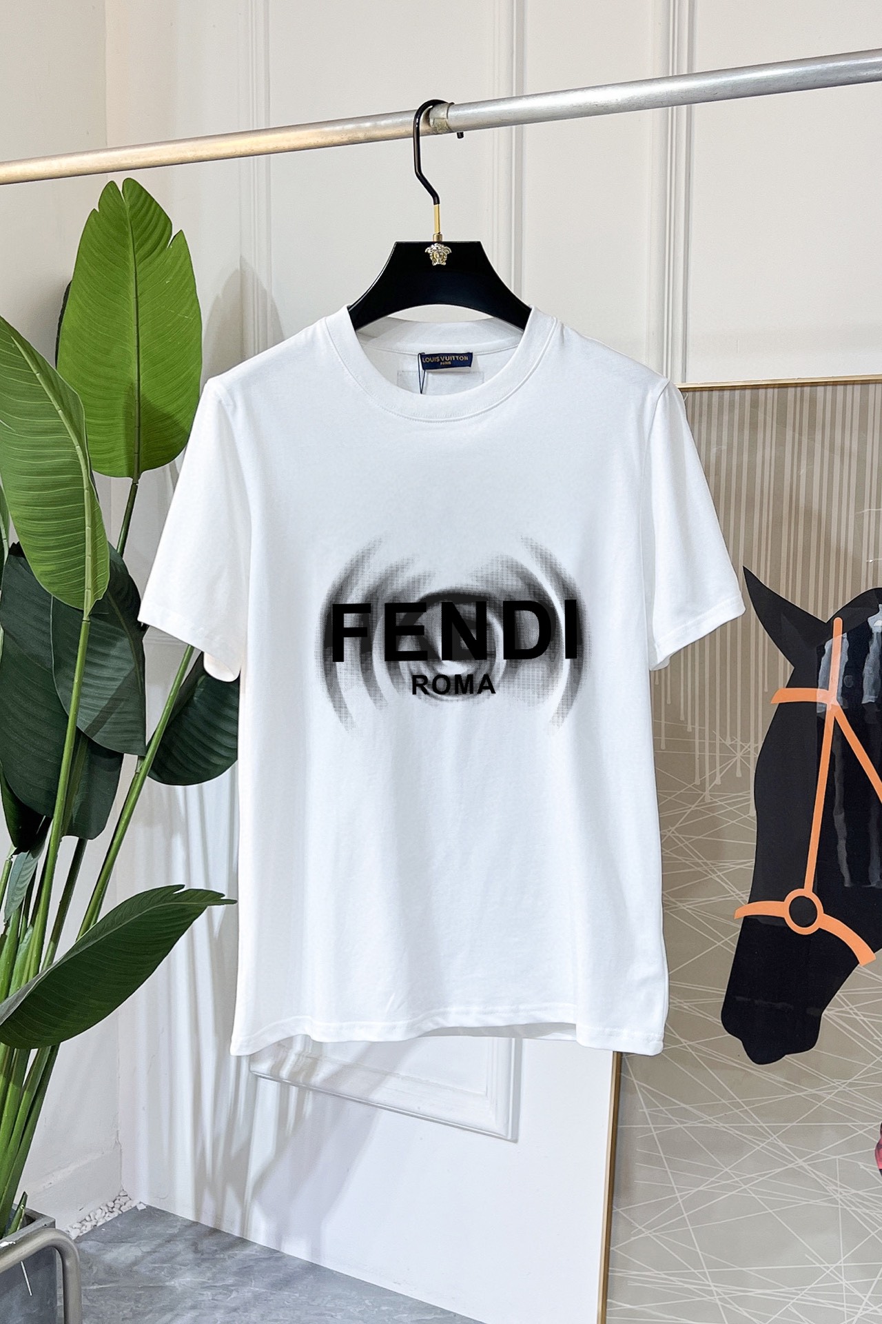 Fendi 品牌【FENDI 芬迪】 男士休闲短袖T恤 2025春夏新品