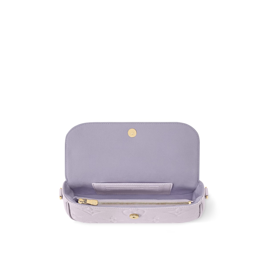 【WALLET ON CHAIN IVY 手袋】M82210 25714 紫色(压花)参考图