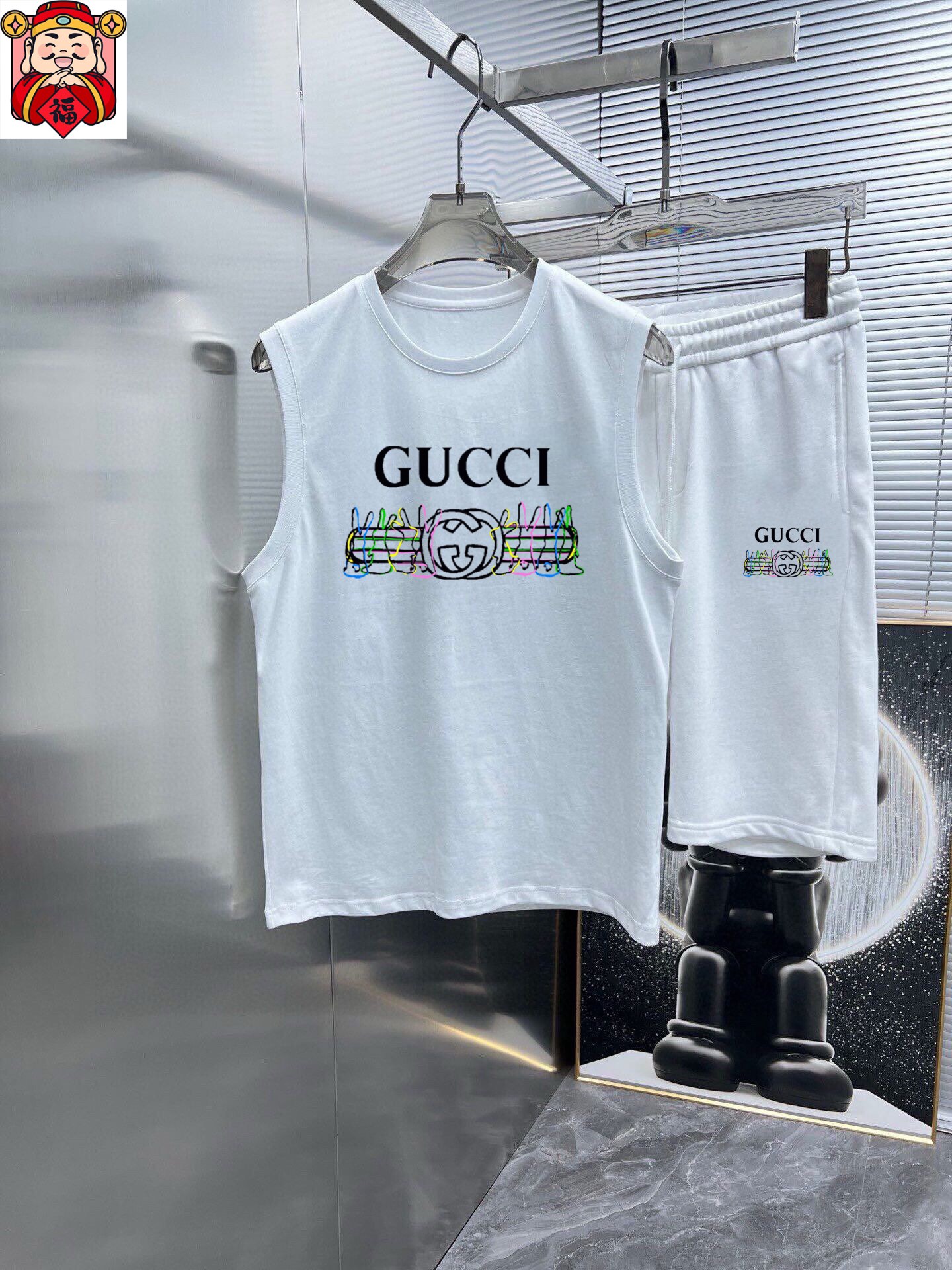 Gucci 品牌【GUCCI 古奇】2025春夏季新品背心套装