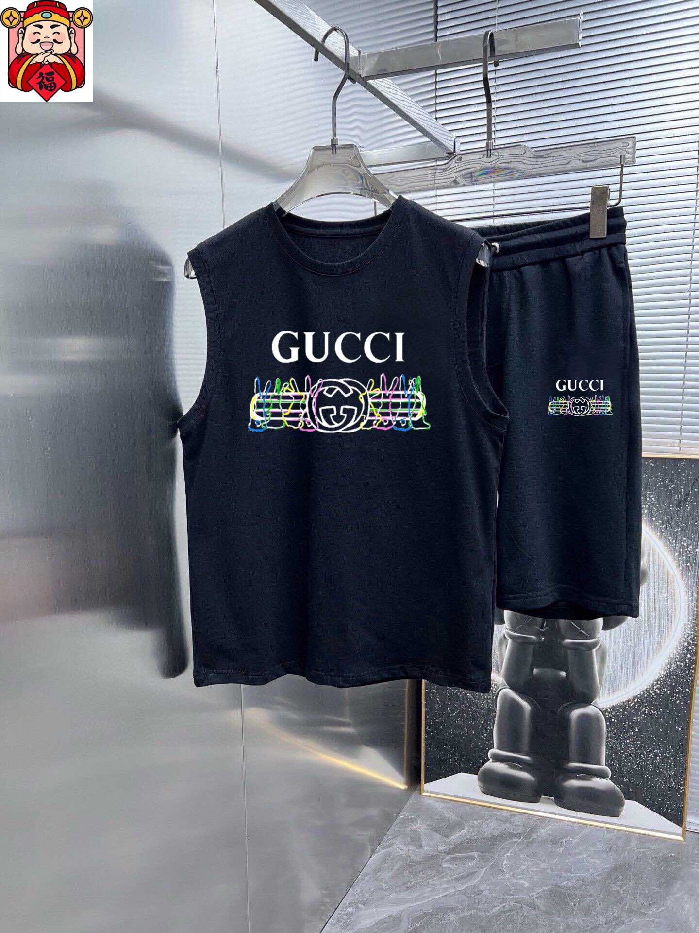 Gucci 品牌【GUCCI 古奇】2025春夏季新品背心套装
