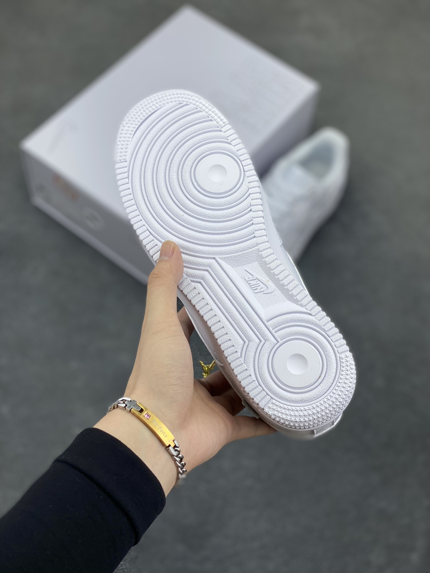 图片[5]-NK Air Force 1‘07 Low 定制款抽屉盒 空军一号低帮休闲板鞋 定制皮料 原楦原纸板 纯正版型 高清洁度 内置全掌气垫 货号：CW2288-111 尺码：36 36.5 37.5 38 38.5 39 40 40.5 41 42 42.5 43 44 44.5 45-选品中心