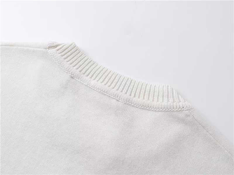 路易威登/Louis Vuitton 夏季新款 蛇年限定针织圆领短袖 LV Ribbon 刺绣 白色