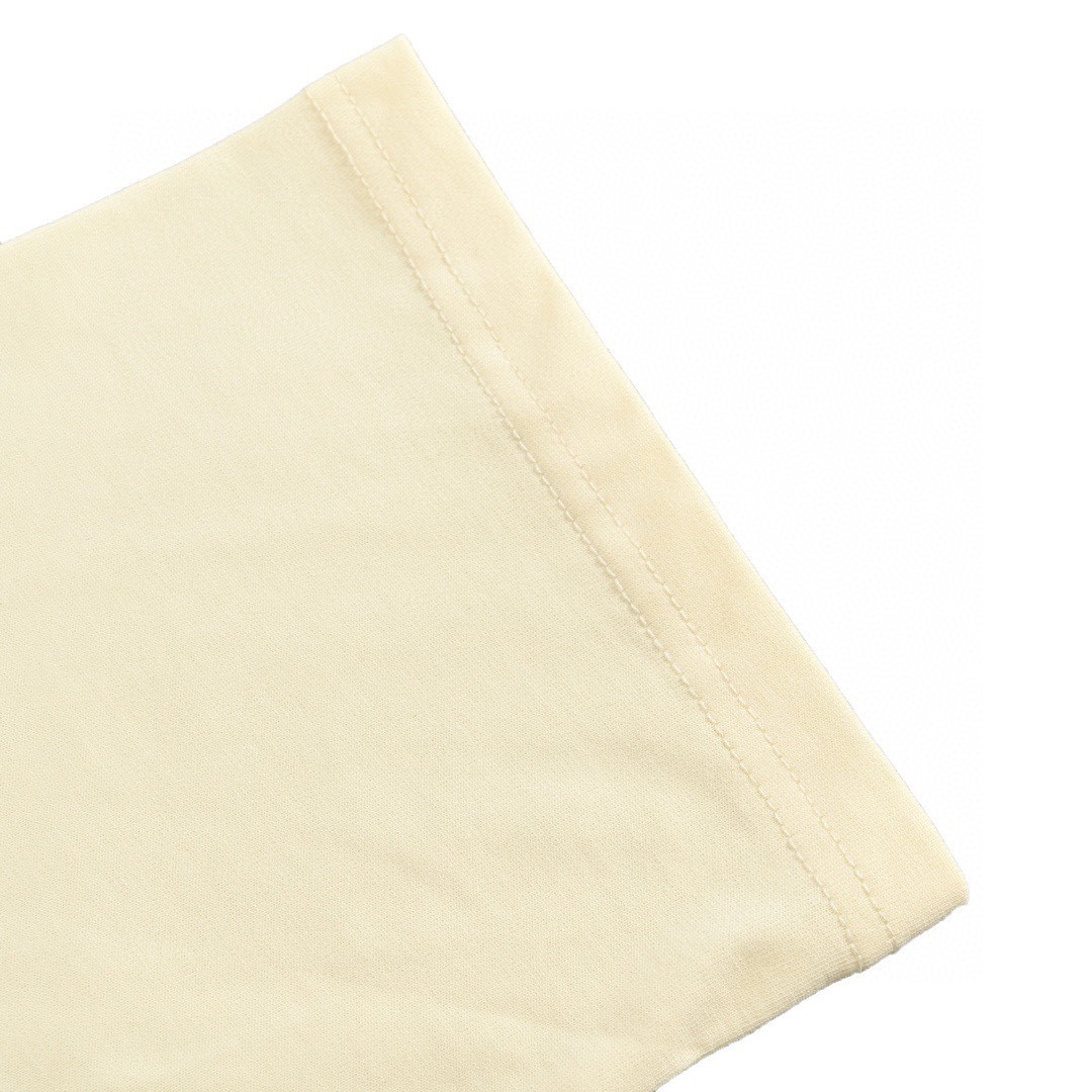 罗意威/Loewe 夏季新款 皮标口袋logo圆领短袖T恤 黑色/杏色