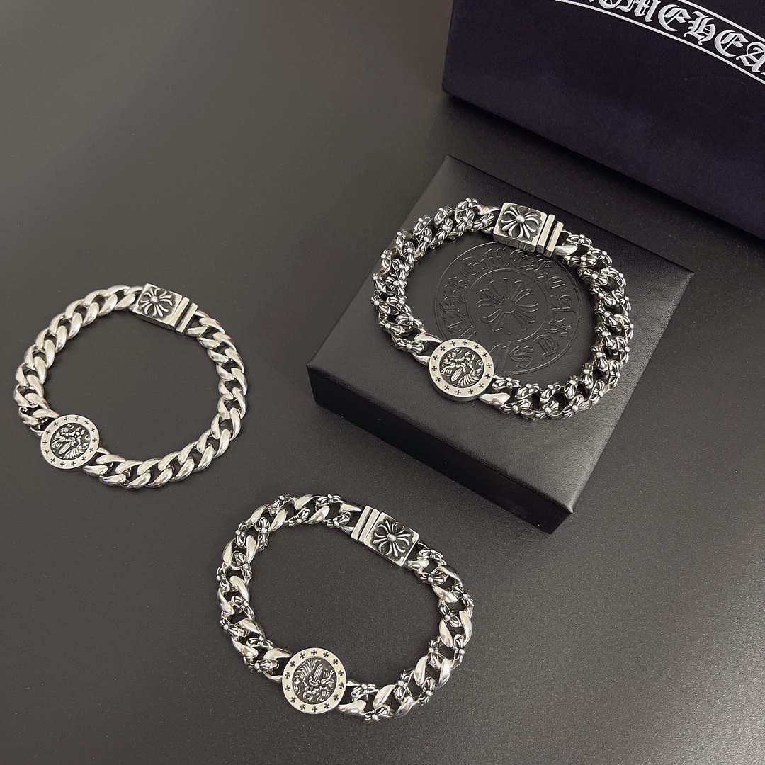 NO:380604,Croxin counter hits, direct sales price of the manufacturer, original one to one replica of the same style as men and women, Croxin bracelet, jewelry quality, chrome hearts, bracelet19860909克罗心专柜爆款 厂家直销价 原版一比一复刻 男女同款 克罗心手链,饰品精品,chrome hearts,bracelet,Jewelry